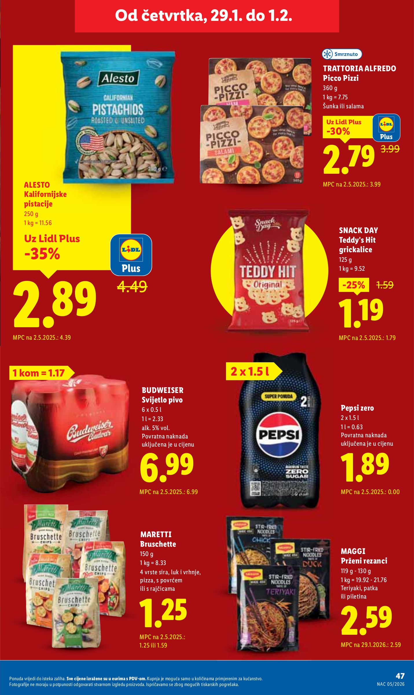lidl - Prelistajte katalog Lidl, vrijedi od 26.01. do 01.02. - page: 47