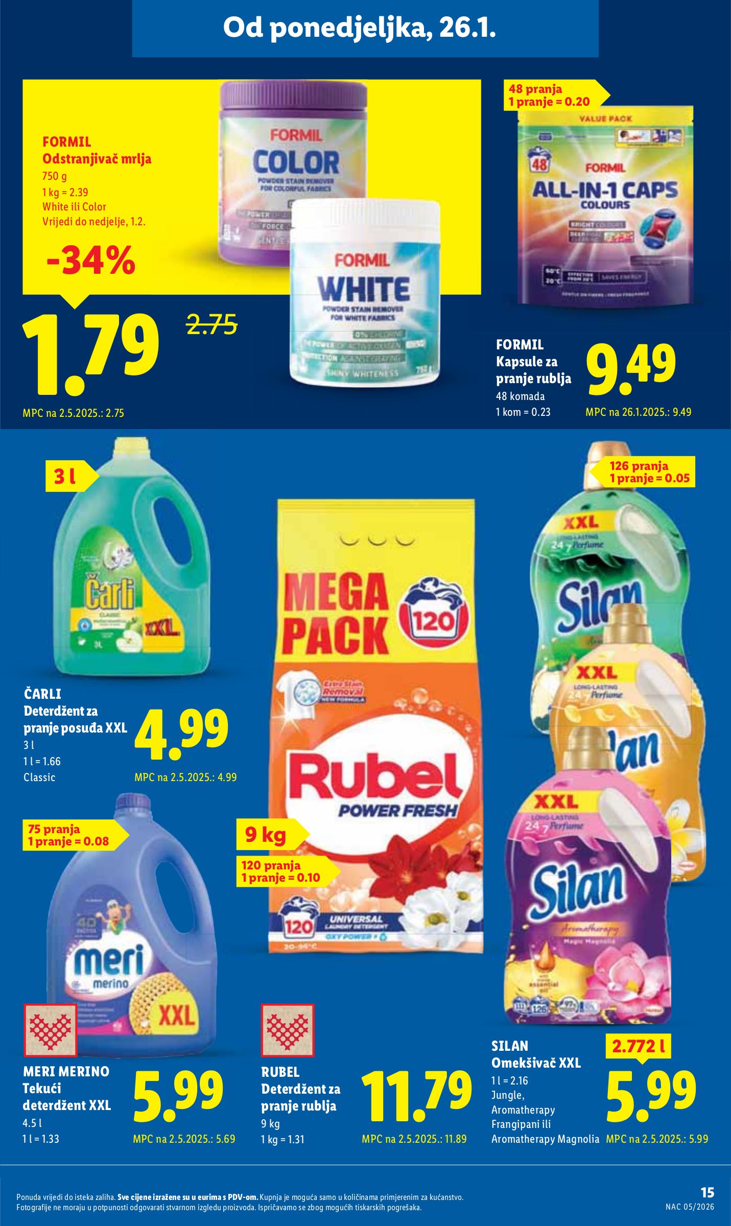 lidl - Prelistajte katalog Lidl, vrijedi od 26.01. do 01.02. - page: 15
