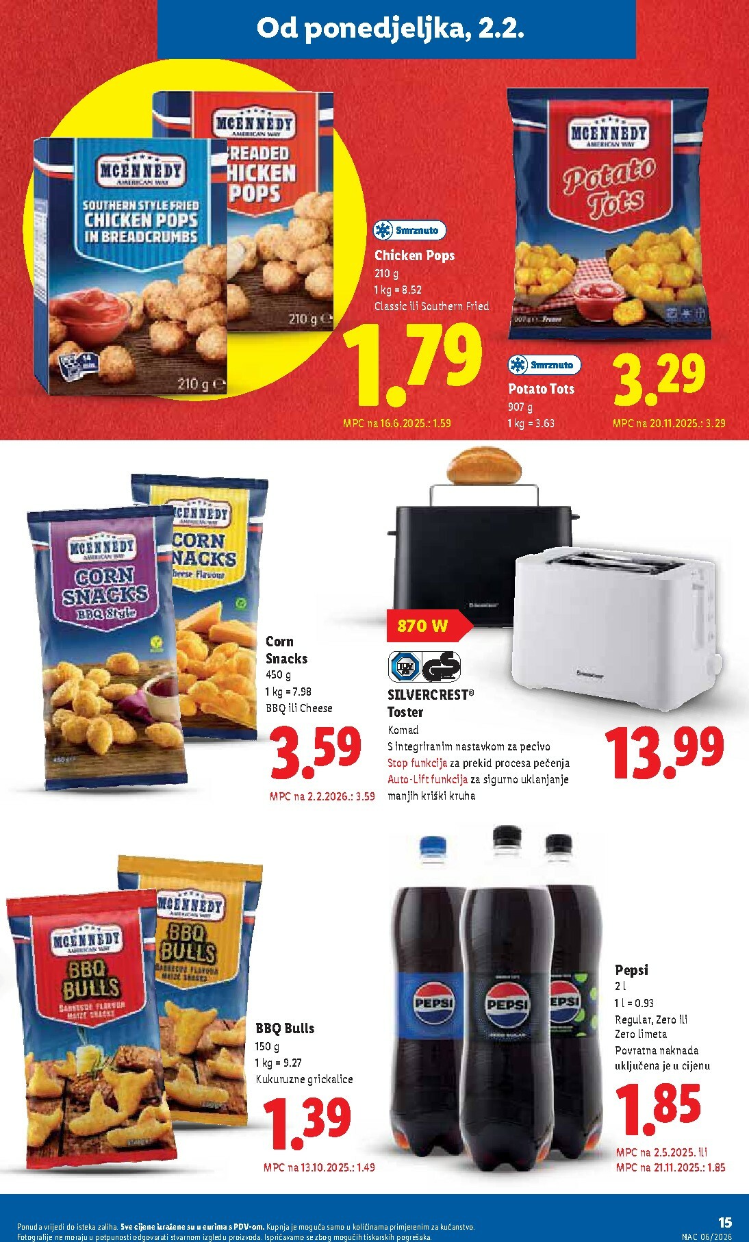 lidl - Prelistajte katalog Lidl, vrijedi od 02.02.2026 do 08.02.2026 - page: 15