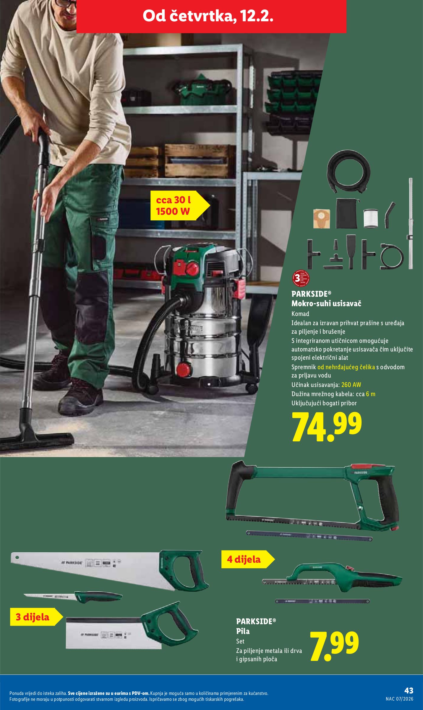 lidl - Prelistajte katalog Lidl, vrijedi od 09.02.2026 do 14.02.2026 - page: 43