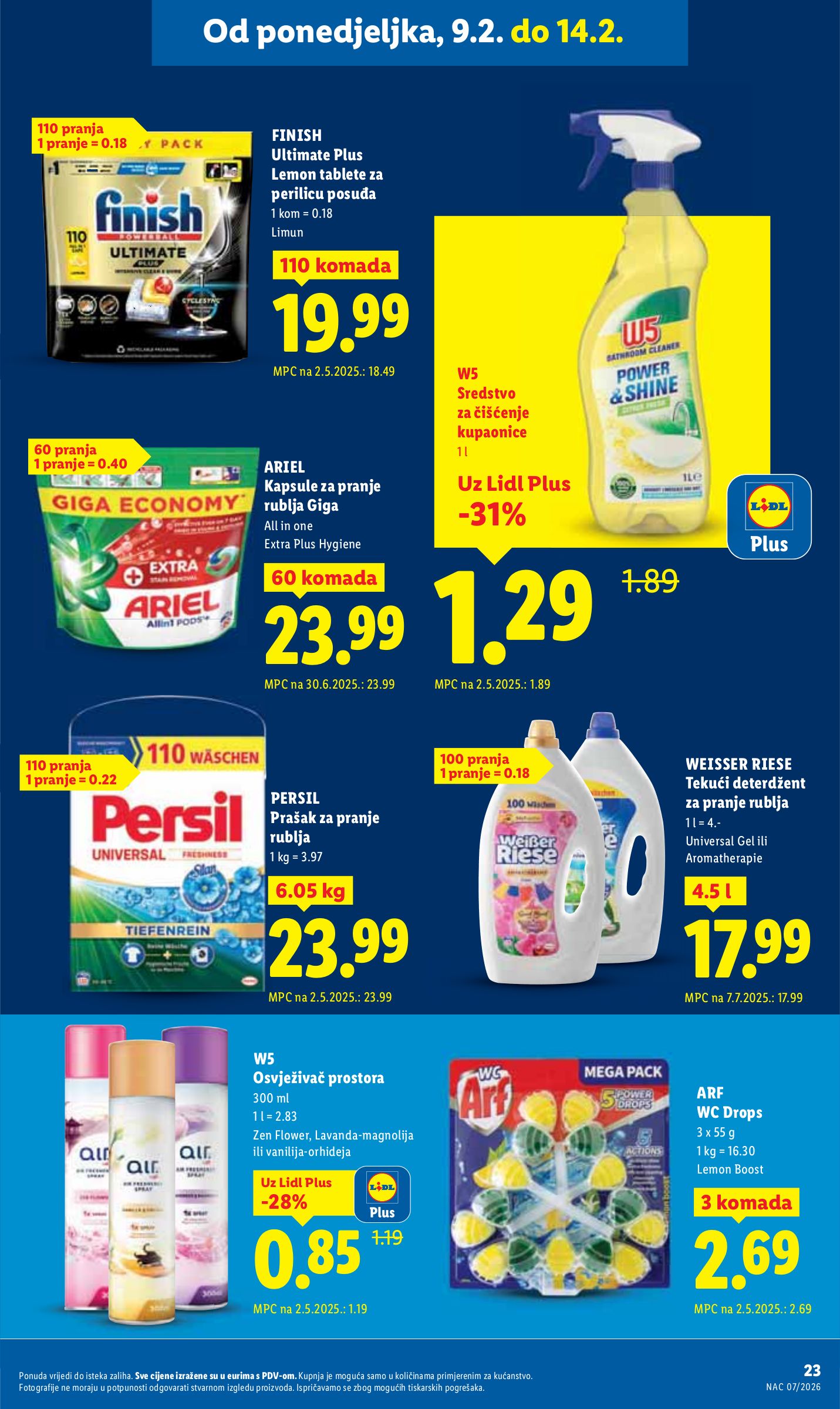 lidl - Prelistajte katalog Lidl, vrijedi od 09.02.2026 do 14.02.2026 - page: 23