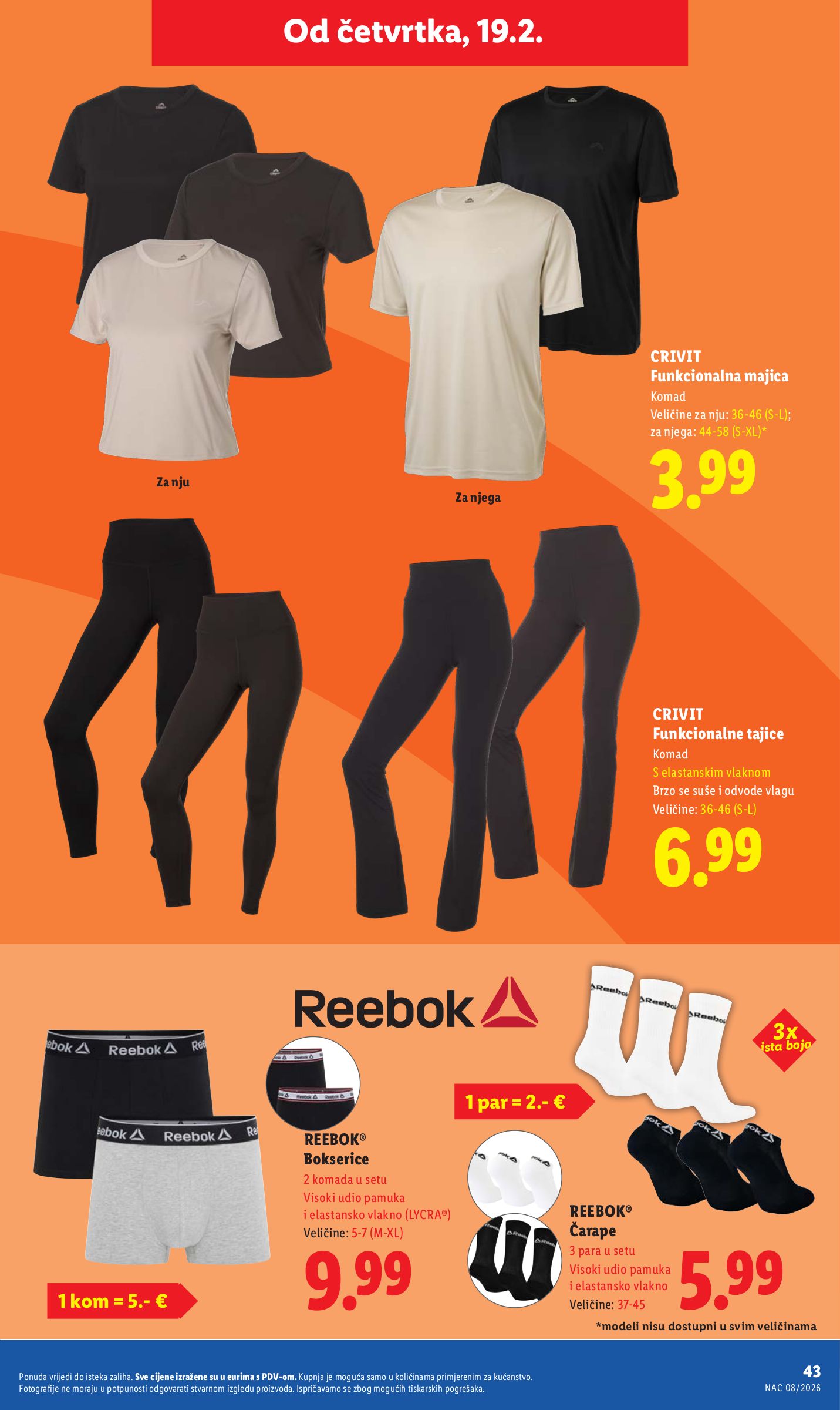 lidl - Prelistajte katalog Lidl, vrijedi od 16.02.2026 do 21.02.2026 - page: 43