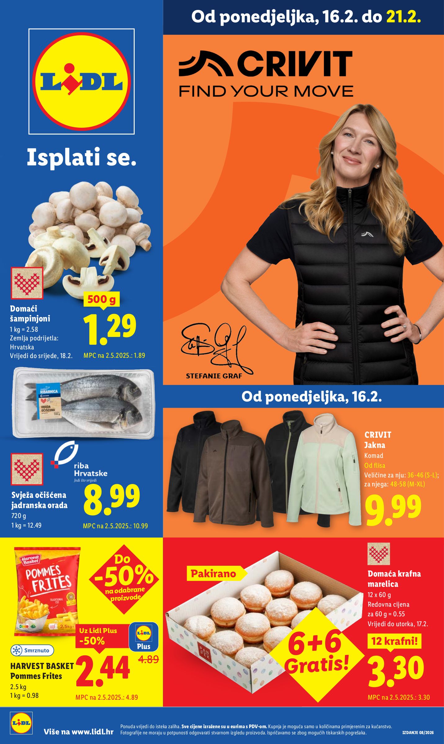 lidl - Prelistajte katalog Lidl, vrijedi od 16.02.2026 do 21.02.2026 - page: 1