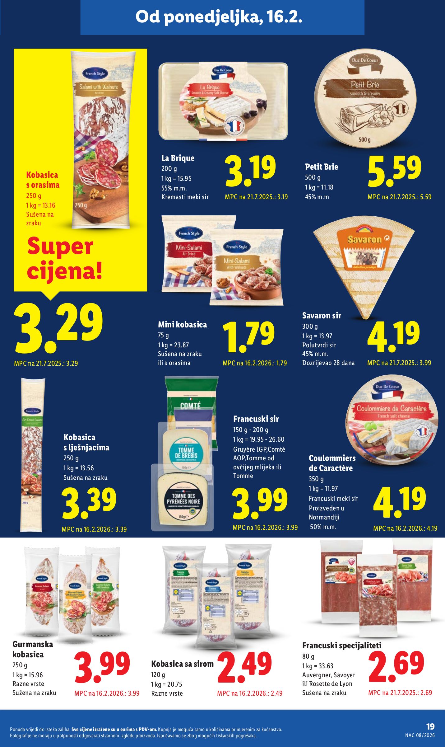 lidl - Prelistajte katalog Lidl, vrijedi od 16.02.2026 do 21.02.2026 - page: 19