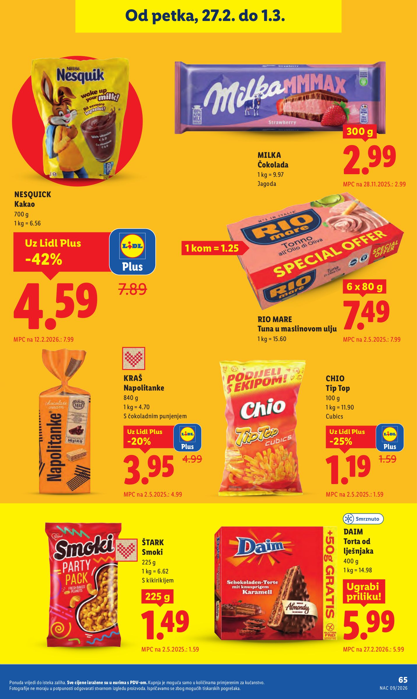 lidl - Prelistajte katalog Lidl, vrijedi od 23.02.2026 do 01.03.2026 - page: 65