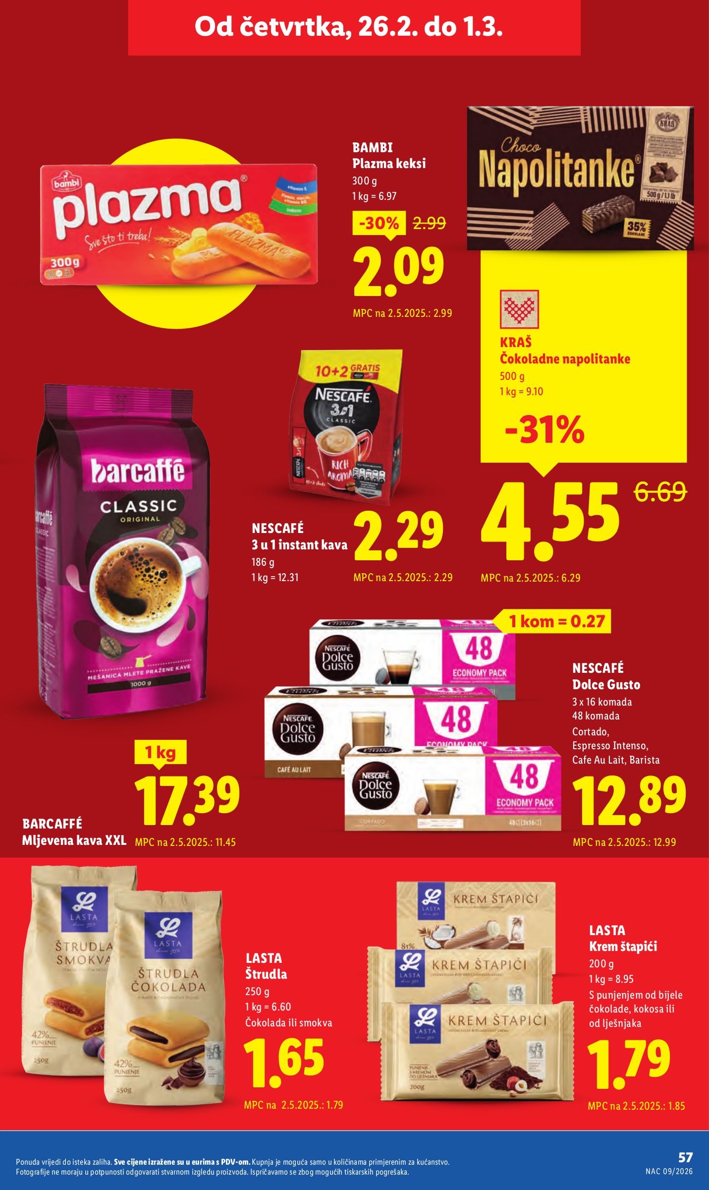 lidl - Prelistajte katalog Lidl, vrijedi od 23.02.2026 do 01.03.2026 - page: 57