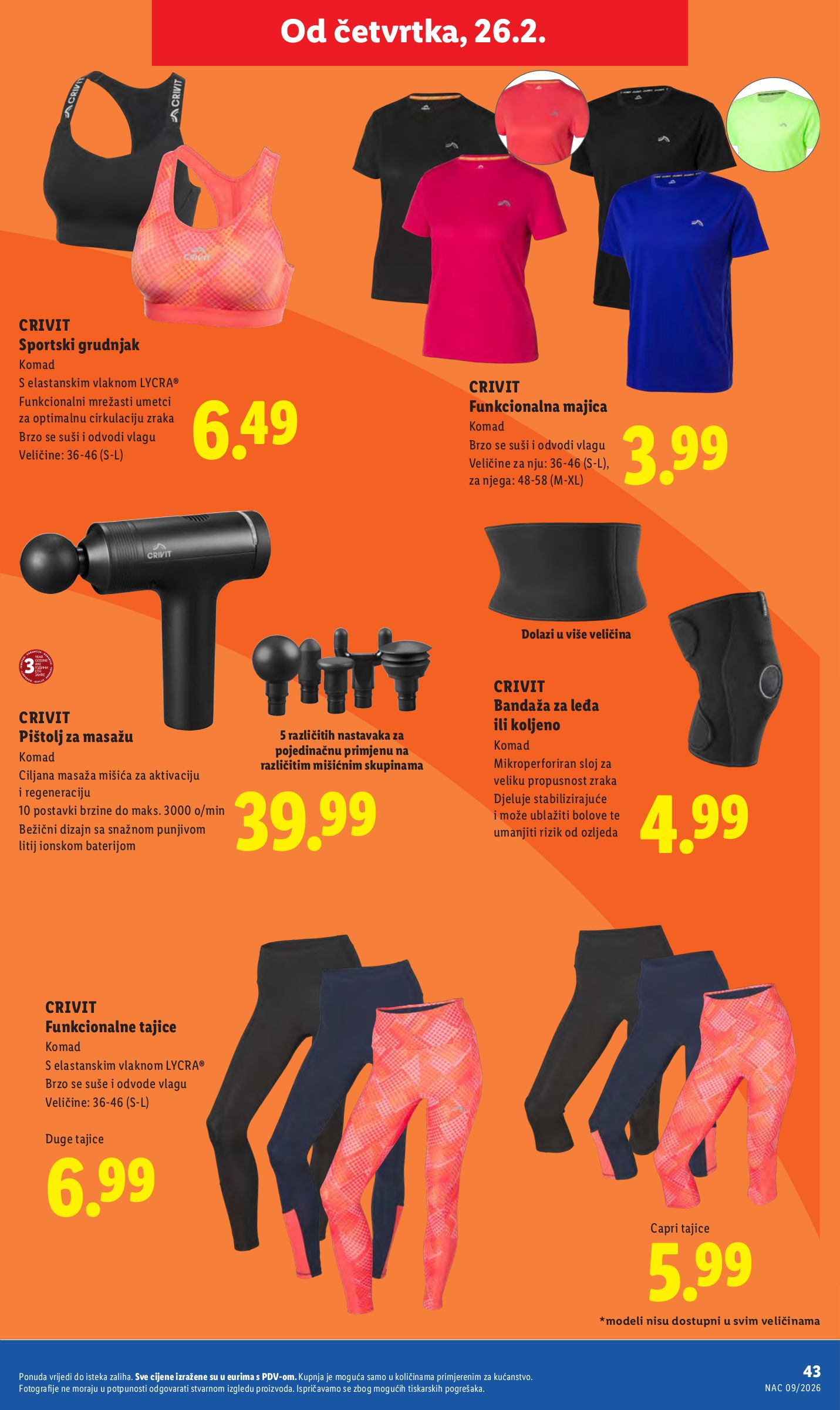 lidl - Prelistajte katalog Lidl, vrijedi od 23.02.2026 do 01.03.2026 - page: 43