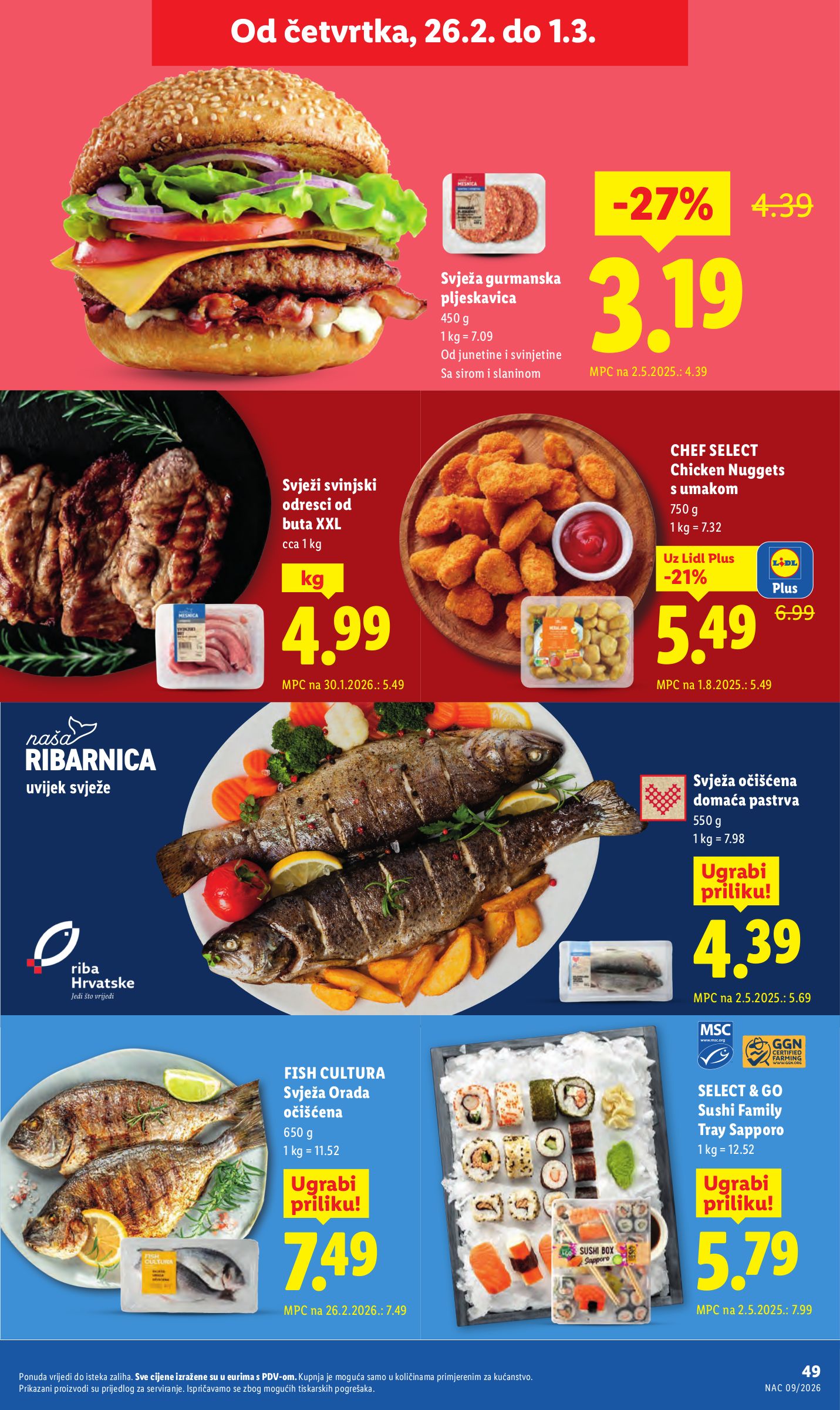 lidl - Prelistajte katalog Lidl, vrijedi od 23.02.2026 do 01.03.2026 - page: 49