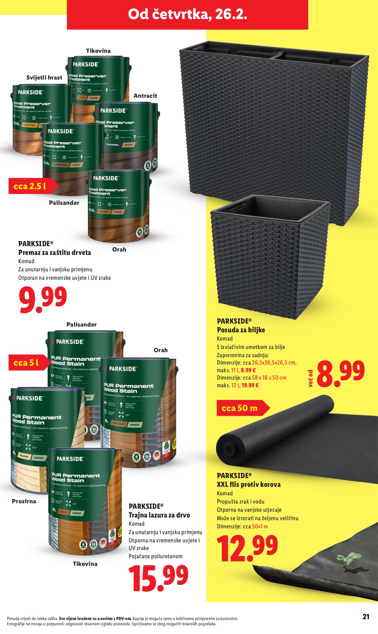 lidl - Prelistajte katalog Lidl - Priče iz mog vrta, vrijedi od 23.02.2026 do 01.05.2026 - page: 21