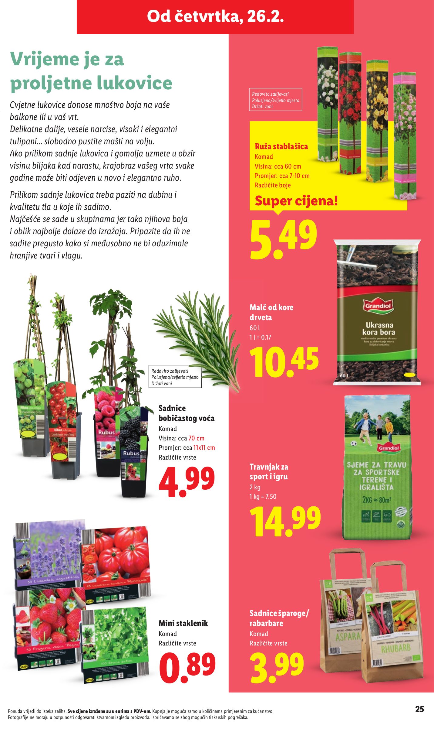 lidl - Prelistajte katalog Lidl - Priče iz mog vrta, vrijedi od 23.02.2026 do 01.05.2026 - page: 25