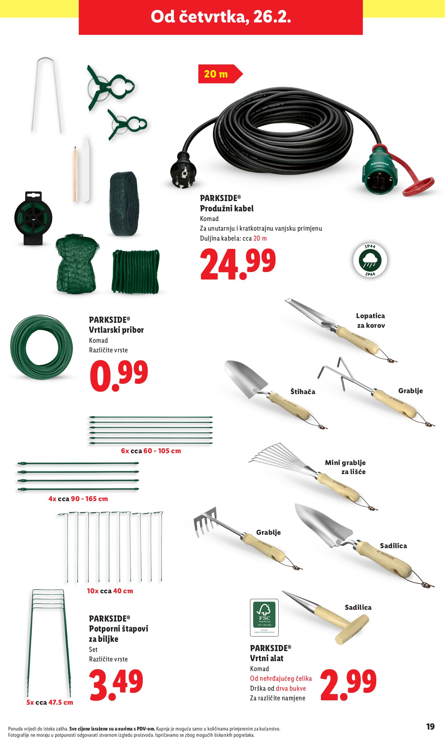 lidl - Prelistajte katalog Lidl - Priče iz mog vrta, vrijedi od 23.02.2026 do 01.05.2026 - page: 19