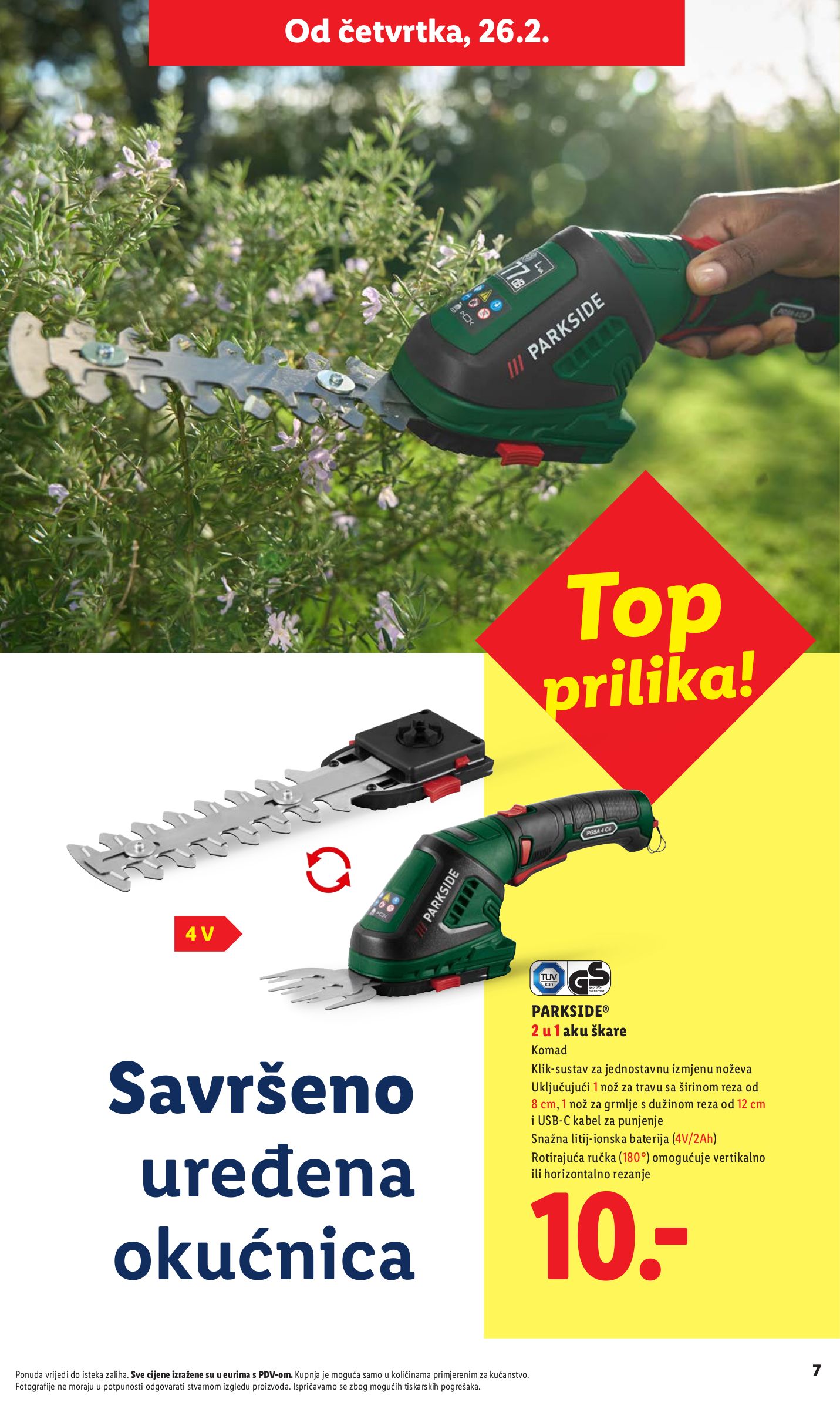 lidl - Prelistajte katalog Lidl - Priče iz mog vrta, vrijedi od 23.02.2026 do 01.05.2026 - page: 7