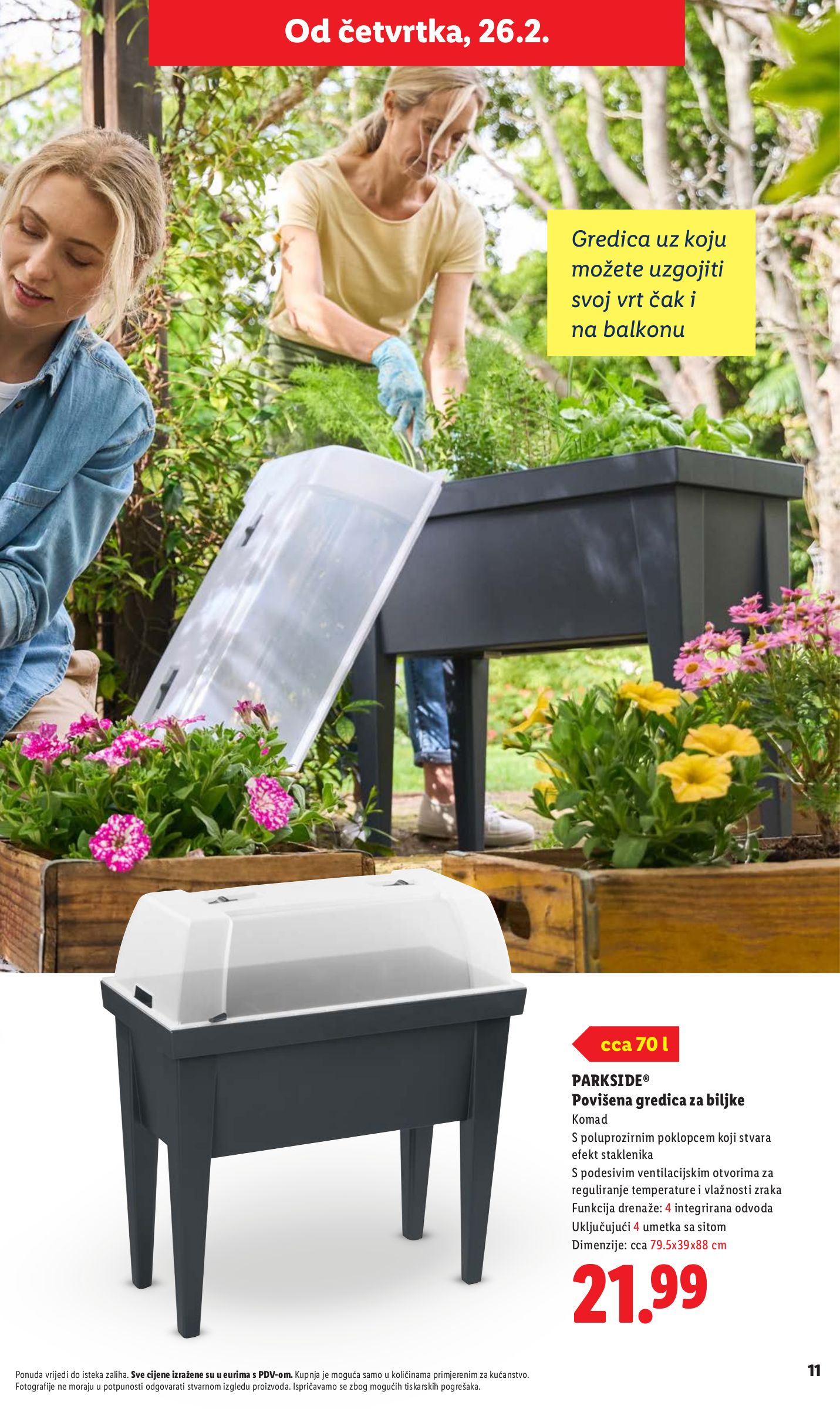 lidl - Prelistajte katalog Lidl - Priče iz mog vrta, vrijedi od 23.02.2026 do 01.05.2026 - page: 11