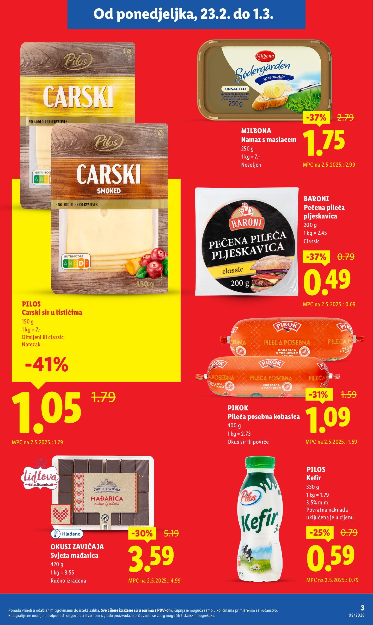 lidl - Prelistajte katalog Lidl - Super Ponuda, vrijedi od 23.02.2026 do 01.03.2026 - page: 3