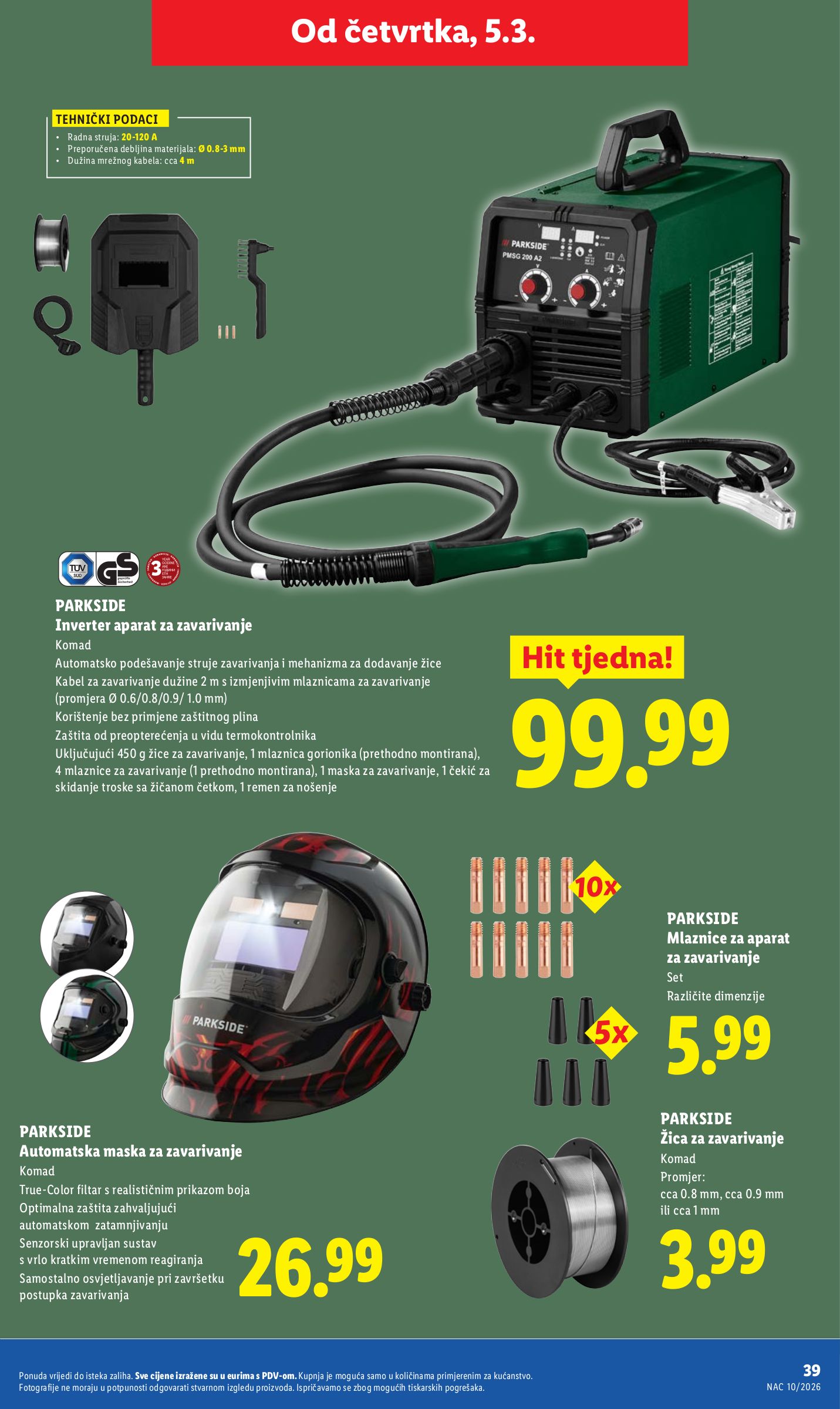 lidl - Prelistajte katalog Lidl, vrijedi od 02.03.2026 do 08.03.2026 - page: 39