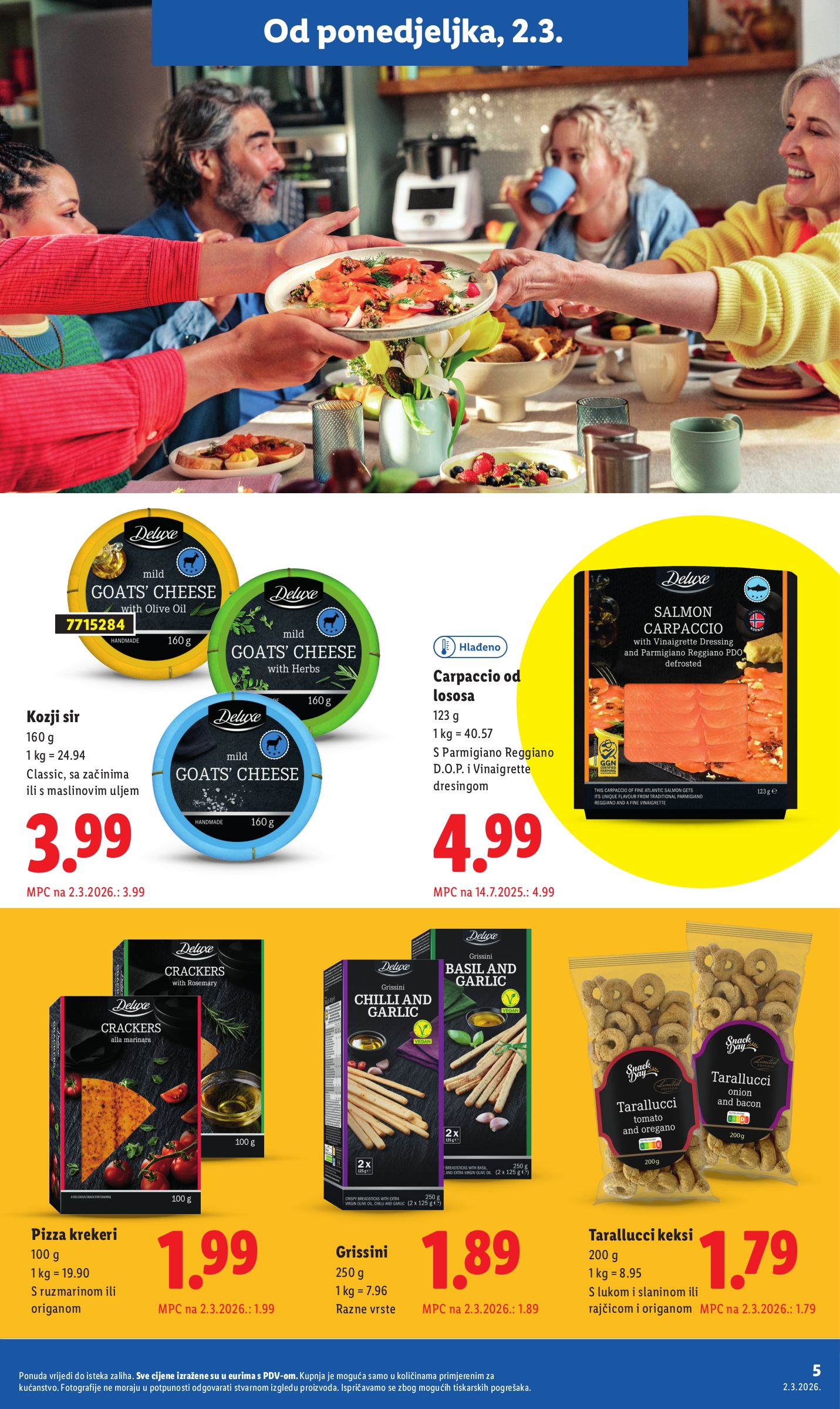 lidl - Prelistajte katalog Lidl - Deluxe ponuda po povoljnoj cijeni, vrijedi od 02.03.2026 do 04.04.2026 - page: 5