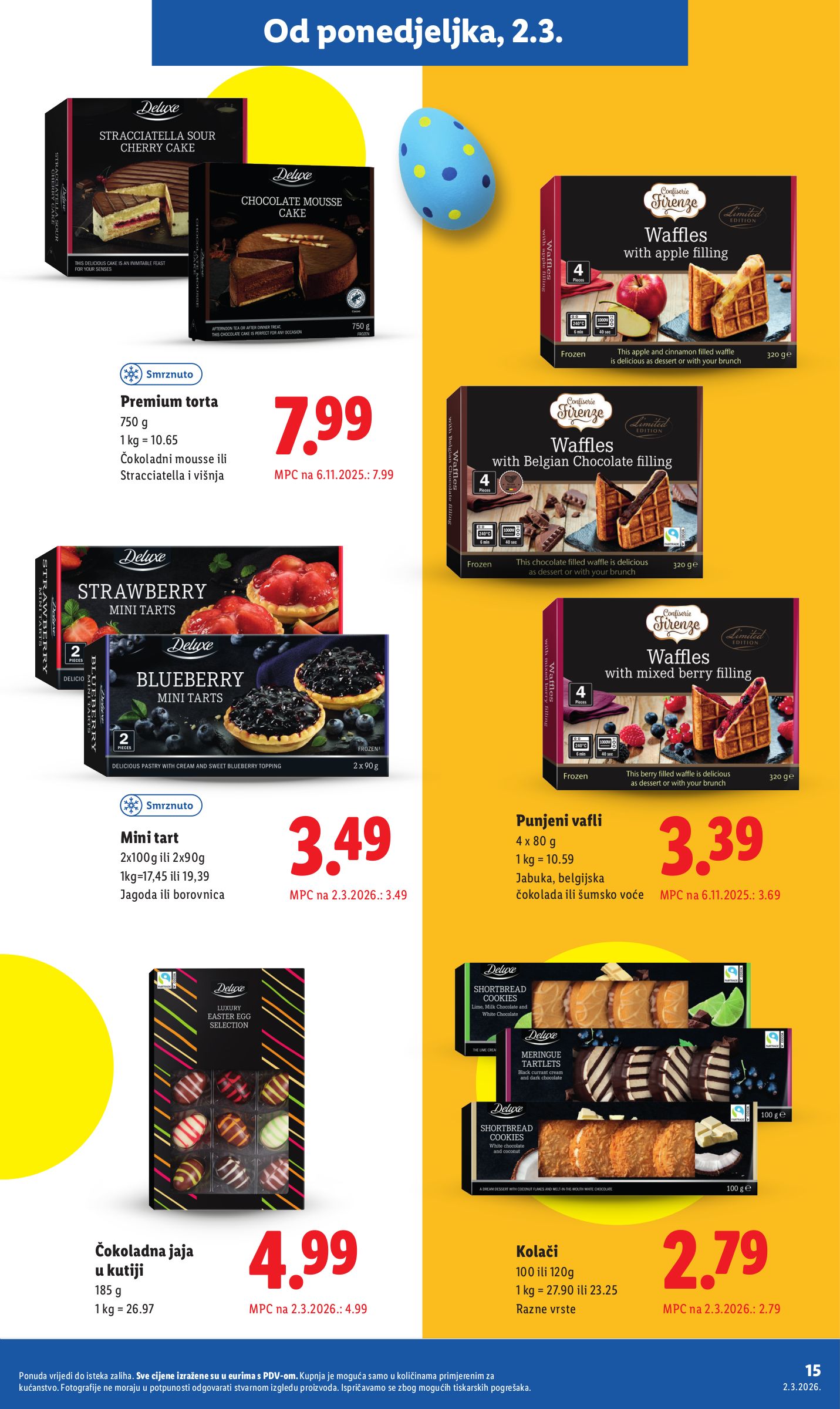 lidl - Prelistajte katalog Lidl - Deluxe ponuda po povoljnoj cijeni, vrijedi od 02.03.2026 do 04.04.2026 - page: 15