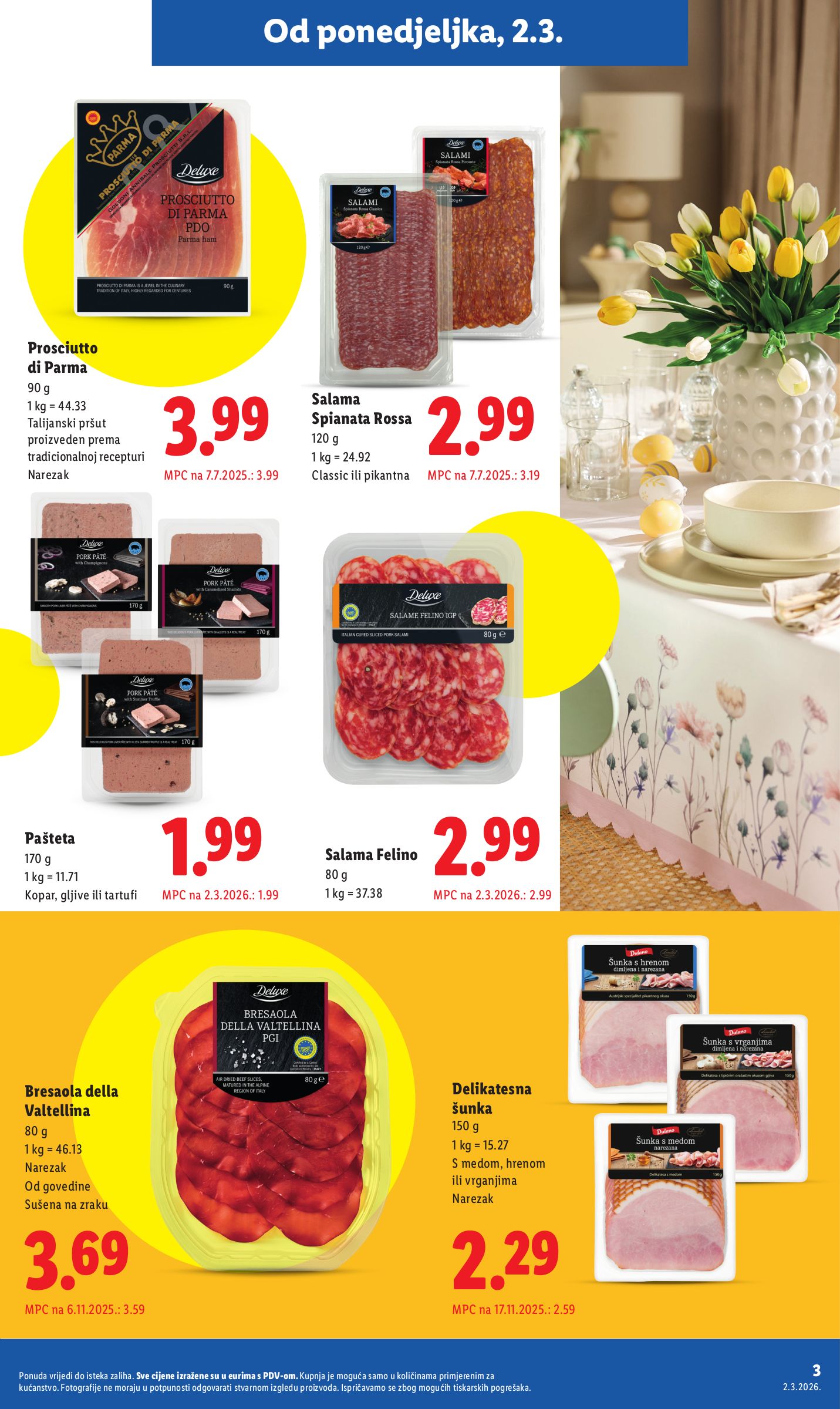 lidl - Prelistajte katalog Lidl - Deluxe ponuda po povoljnoj cijeni, vrijedi od 02.03.2026 do 04.04.2026 - page: 3
