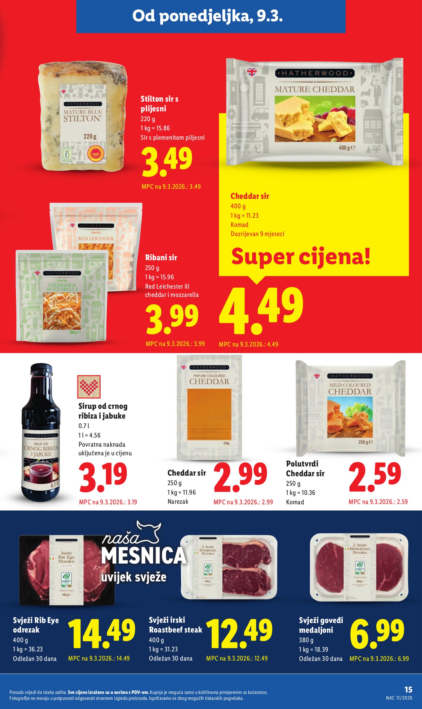 lidl - Prelistajte katalog Lidl, vrijedi od 09.03.2026 do 15.03.2026 - page: 15