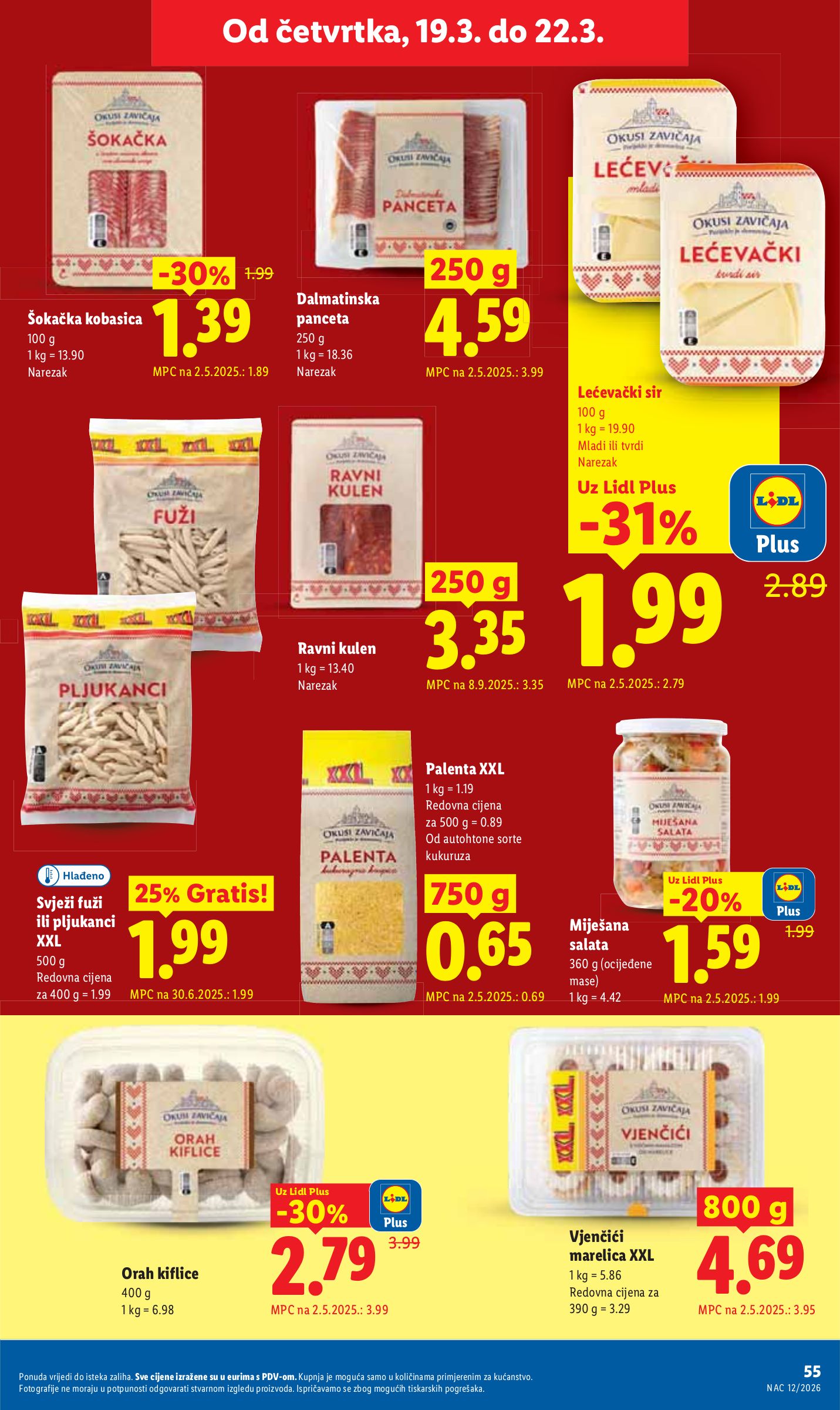 lidl - Prelistajte katalog Lidl, vrijedi od 16.03.2026 do 22.03.2026 - page: 55
