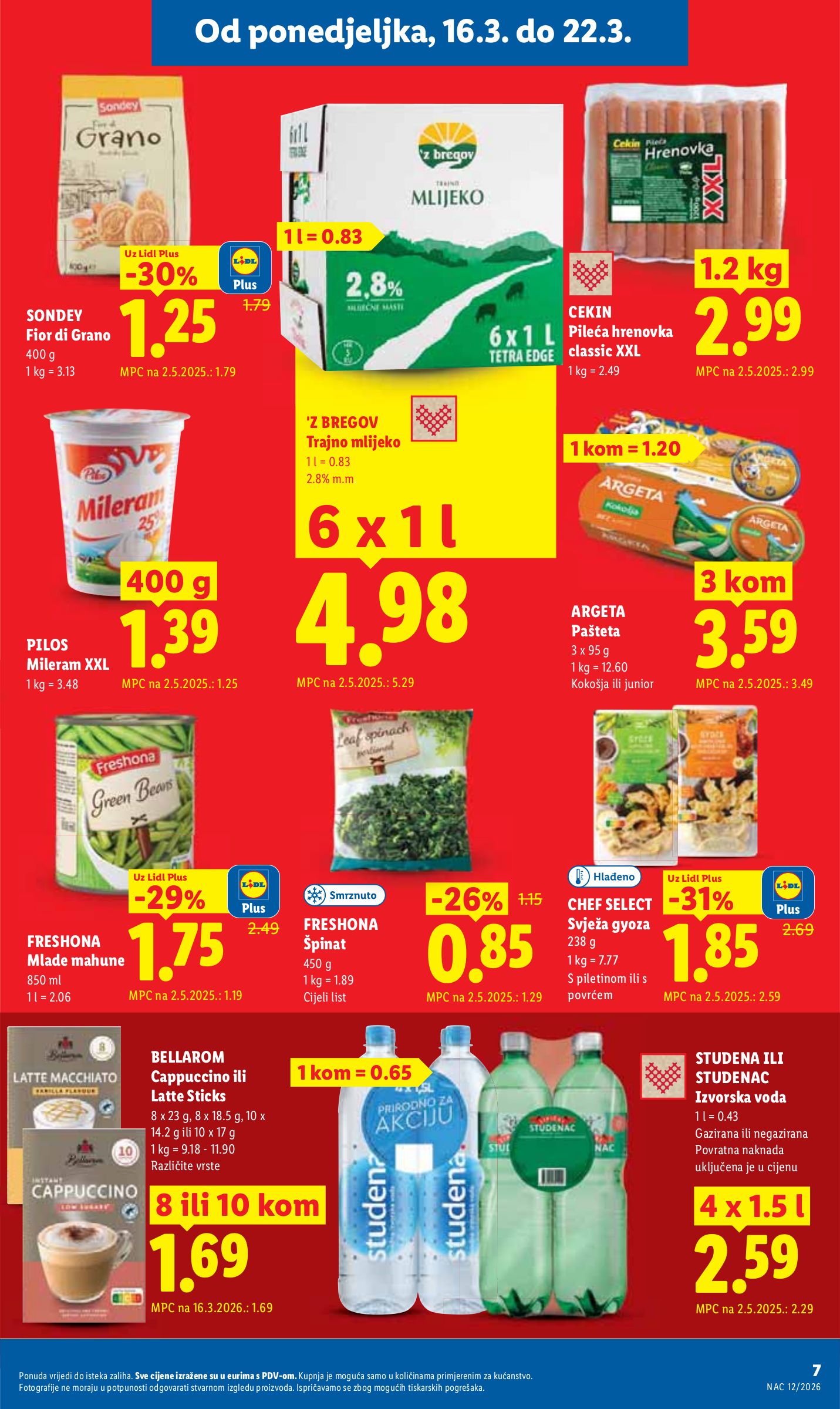 lidl - Prelistajte katalog Lidl, vrijedi od 16.03.2026 do 22.03.2026 - page: 7