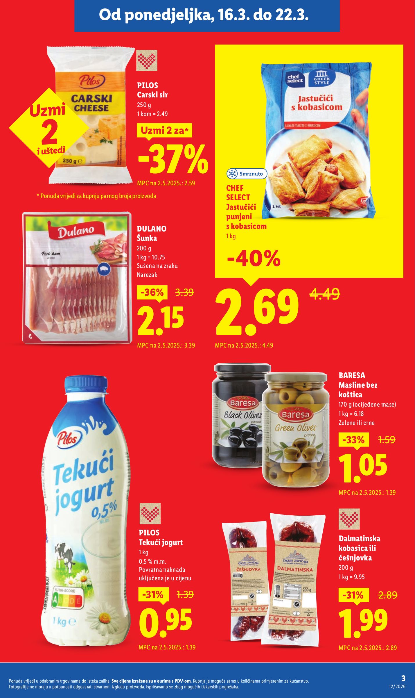 lidl - Prelistajte katalog Lidl - Super Ponuda, vrijedi od 16.03.2026 do 22.03.2026 - page: 3