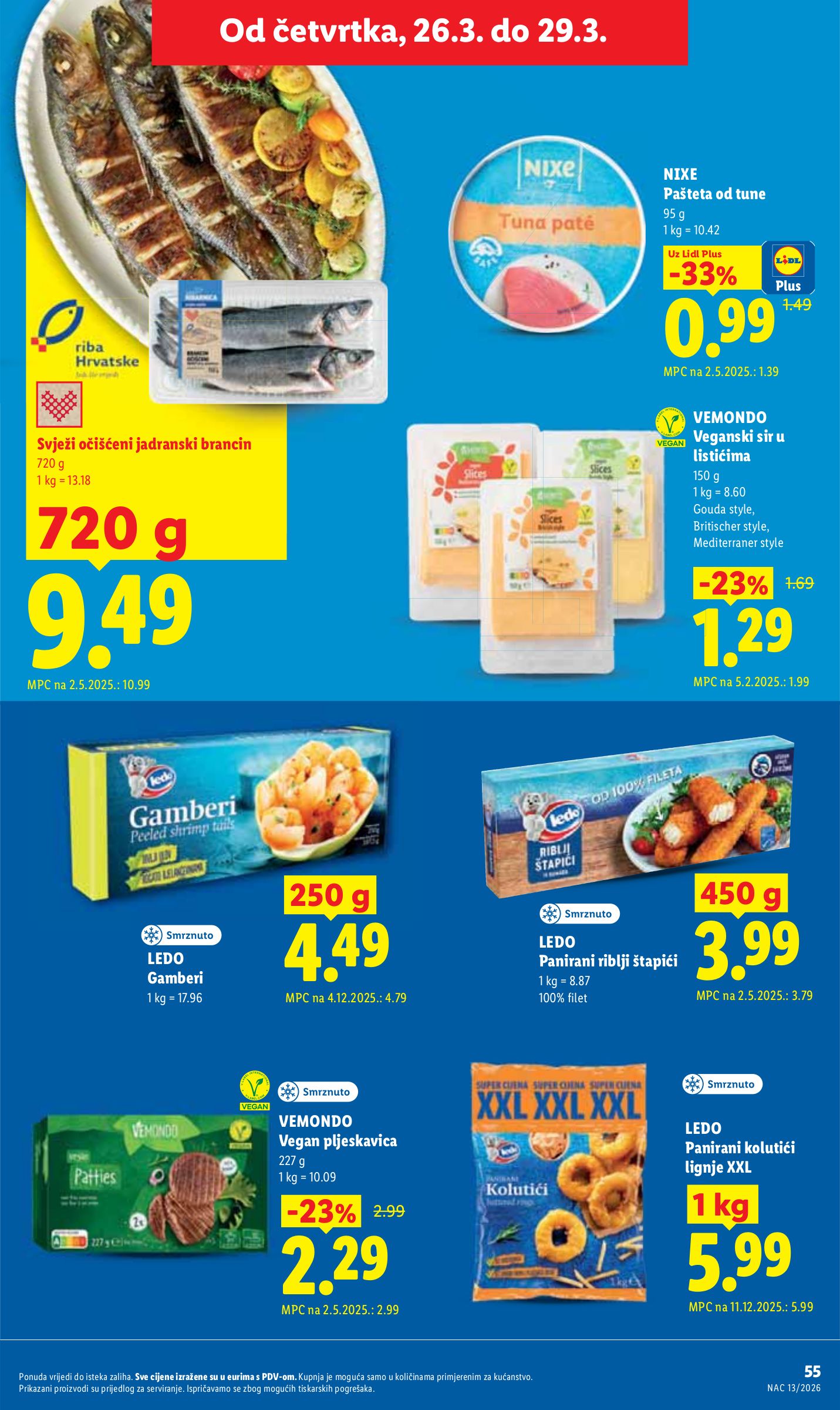 lidl - Prelistajte katalog Lidl, vrijedi od 23.03.2026 do 29.03.2026 - page: 55