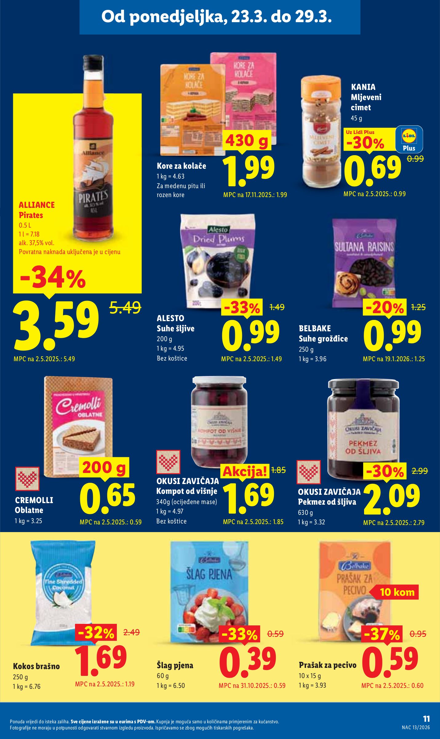 lidl - Prelistajte katalog Lidl, vrijedi od 23.03.2026 do 29.03.2026 - page: 11