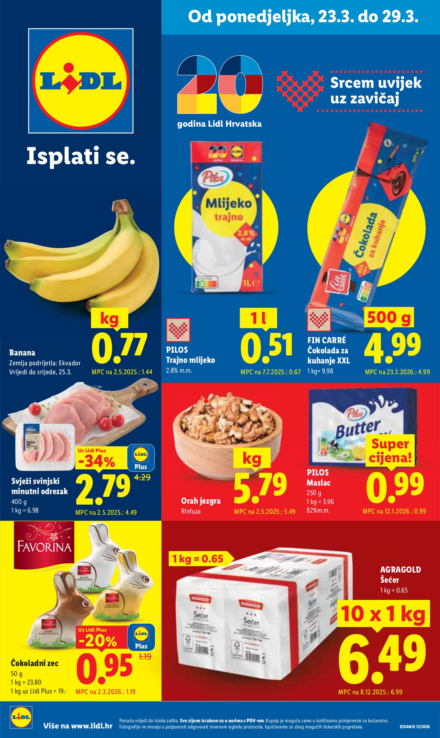 lidl - Prelistajte katalog Lidl, vrijedi od 23.03.2026 do 29.03.2026