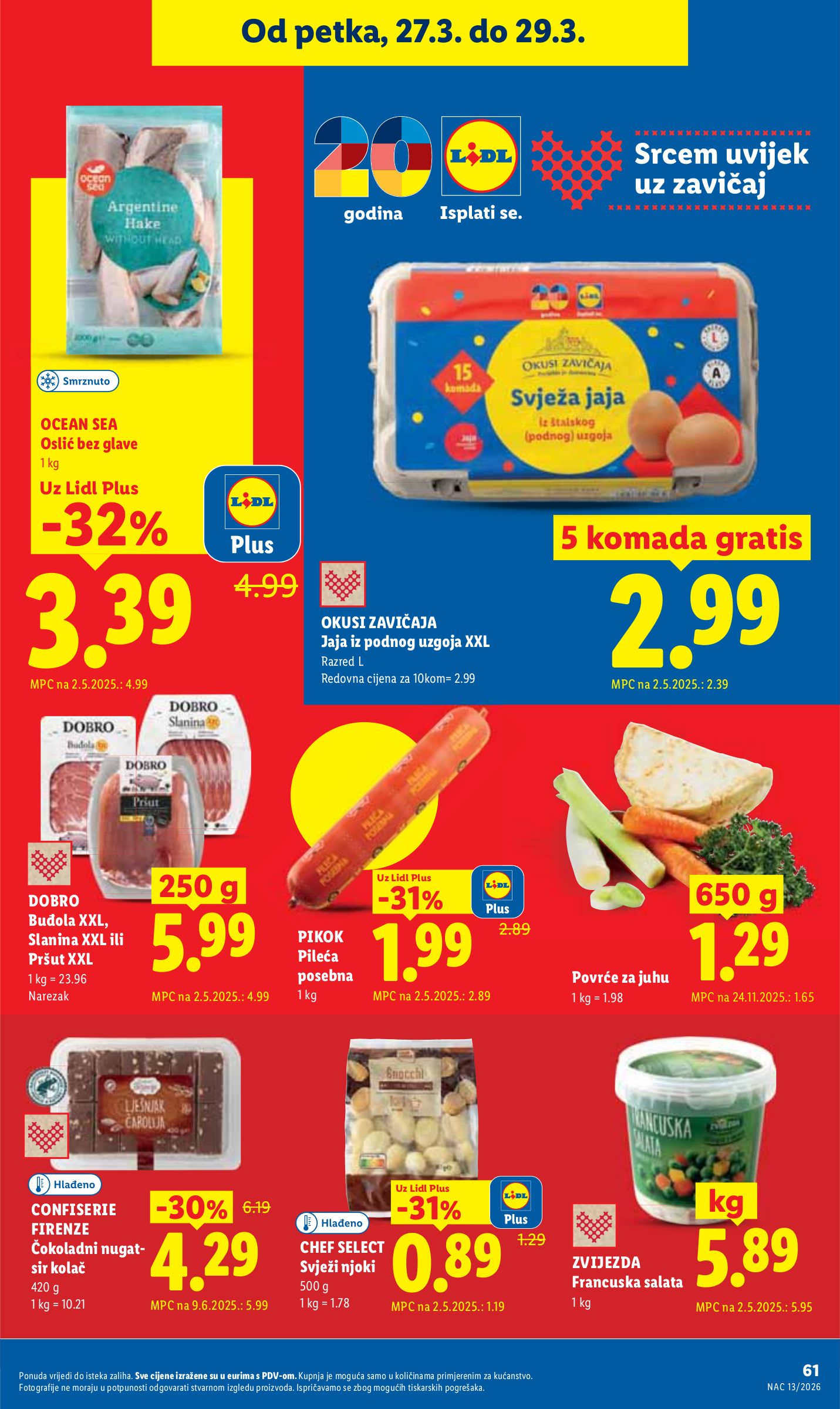lidl - Prelistajte katalog Lidl, vrijedi od 23.03.2026 do 29.03.2026 - page: 61
