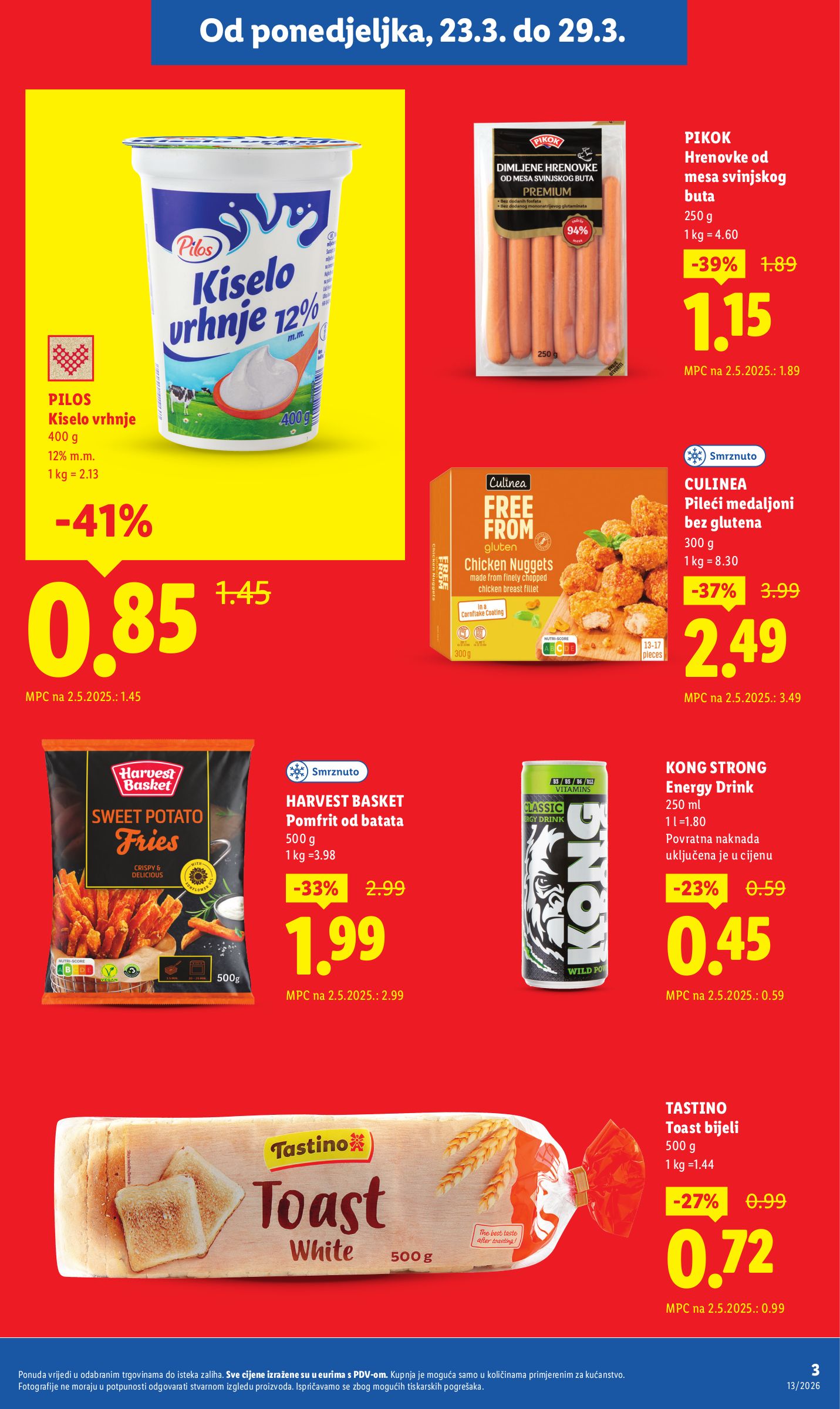 lidl - Prelistajte katalog Lidl - Super Ponuda, vrijedi od 23.03.2026 do 29.03.2026 - page: 3