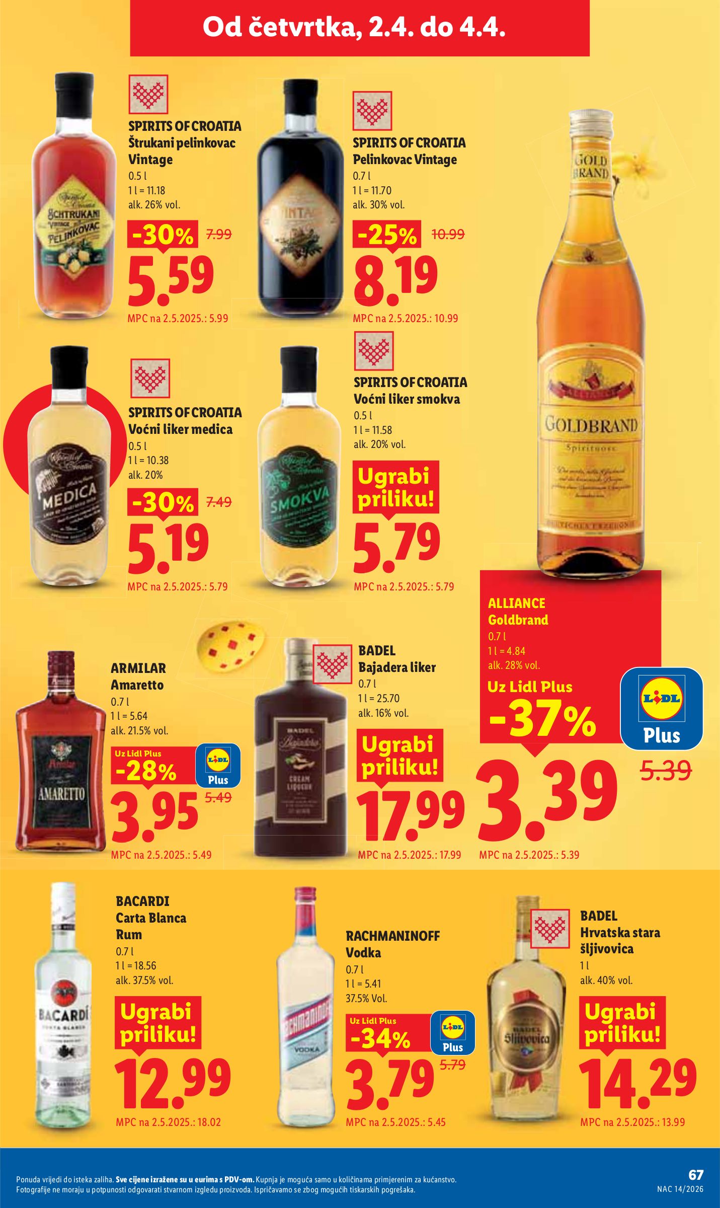 lidl - Prelistajte katalog Lidl, vrijedi od 30.03.2026 do 04.04.2026 - page: 67