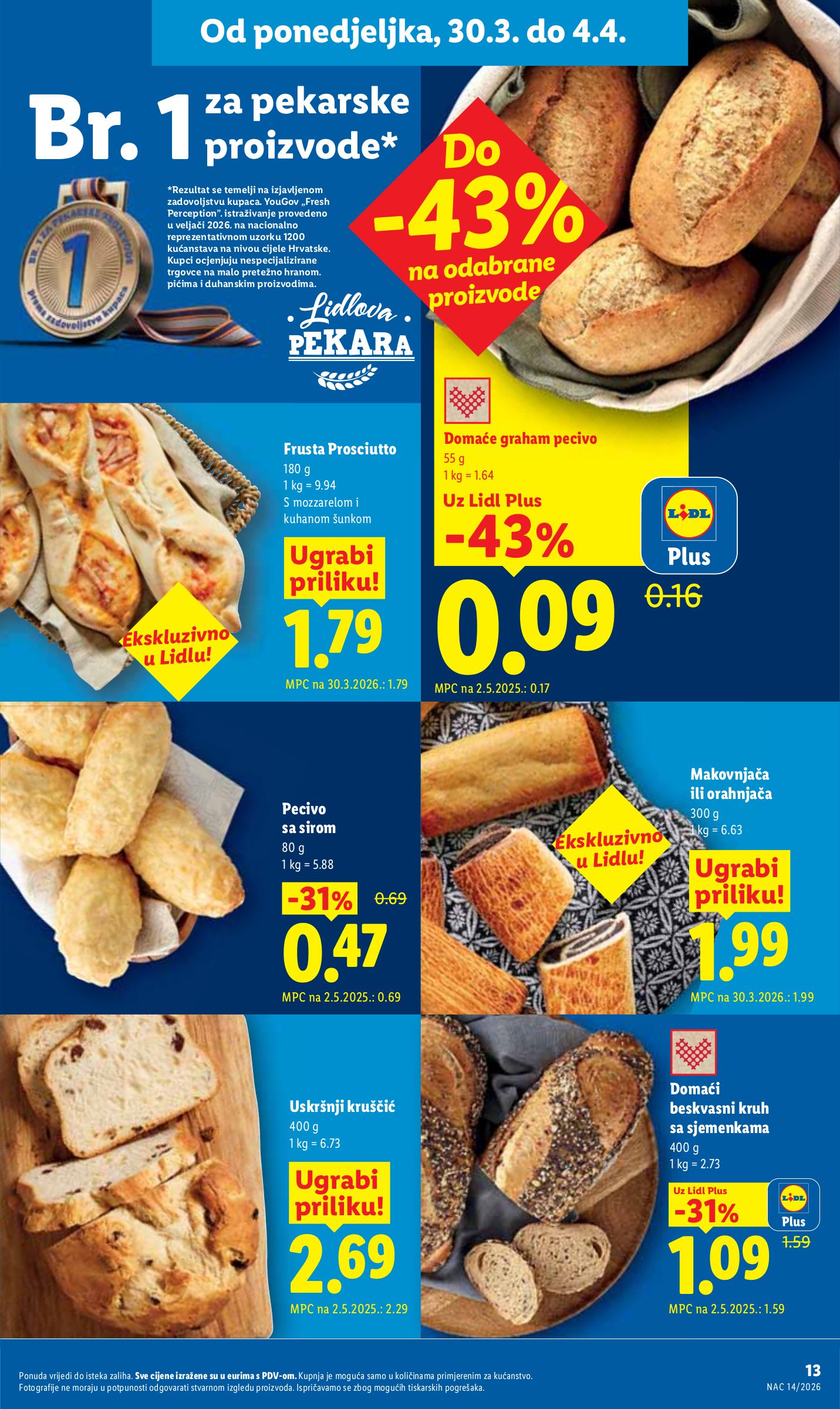 lidl - Prelistajte katalog Lidl, vrijedi od 30.03.2026 do 04.04.2026 - page: 13