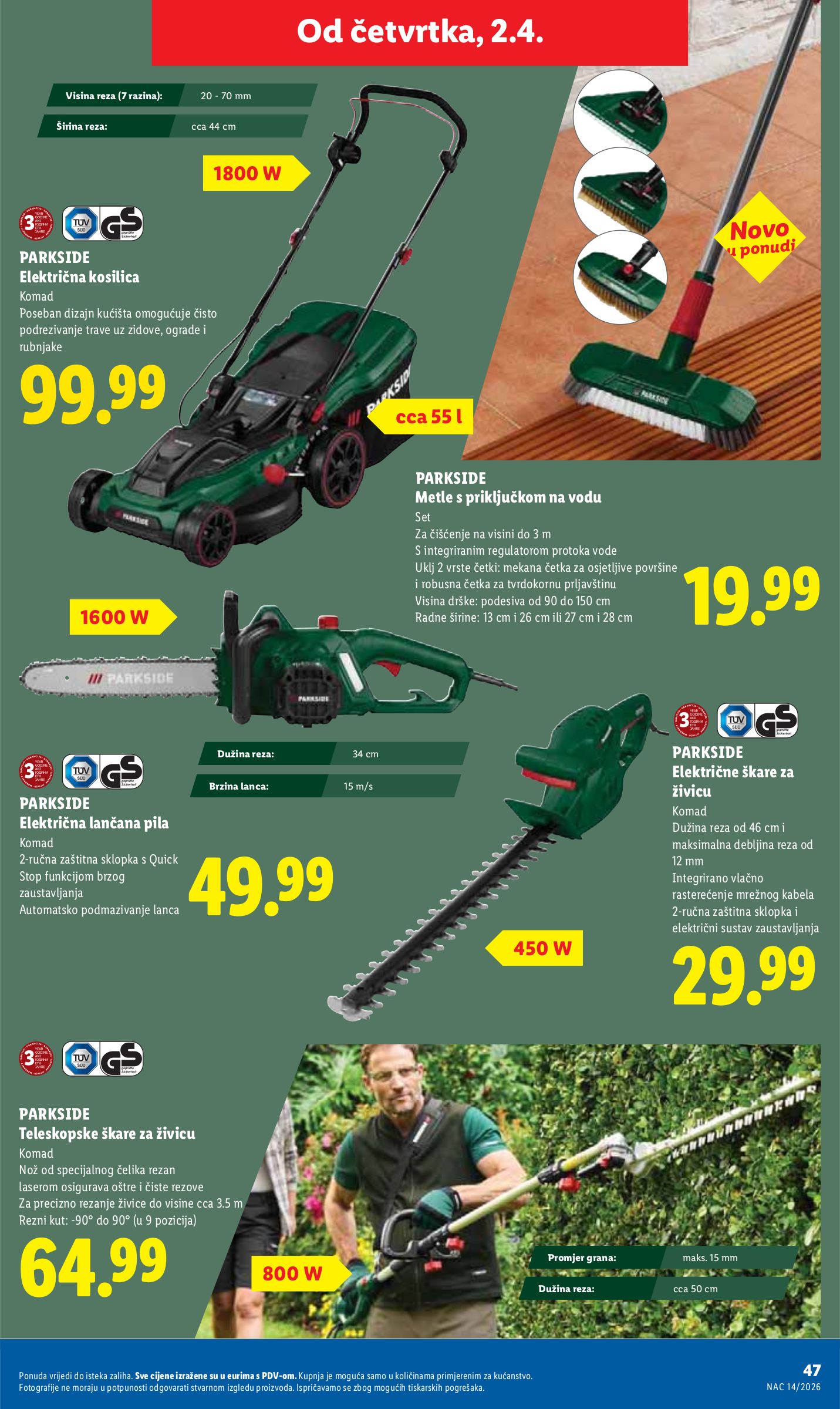 lidl - Prelistajte katalog Lidl, vrijedi od 30.03.2026 do 04.04.2026 - page: 47