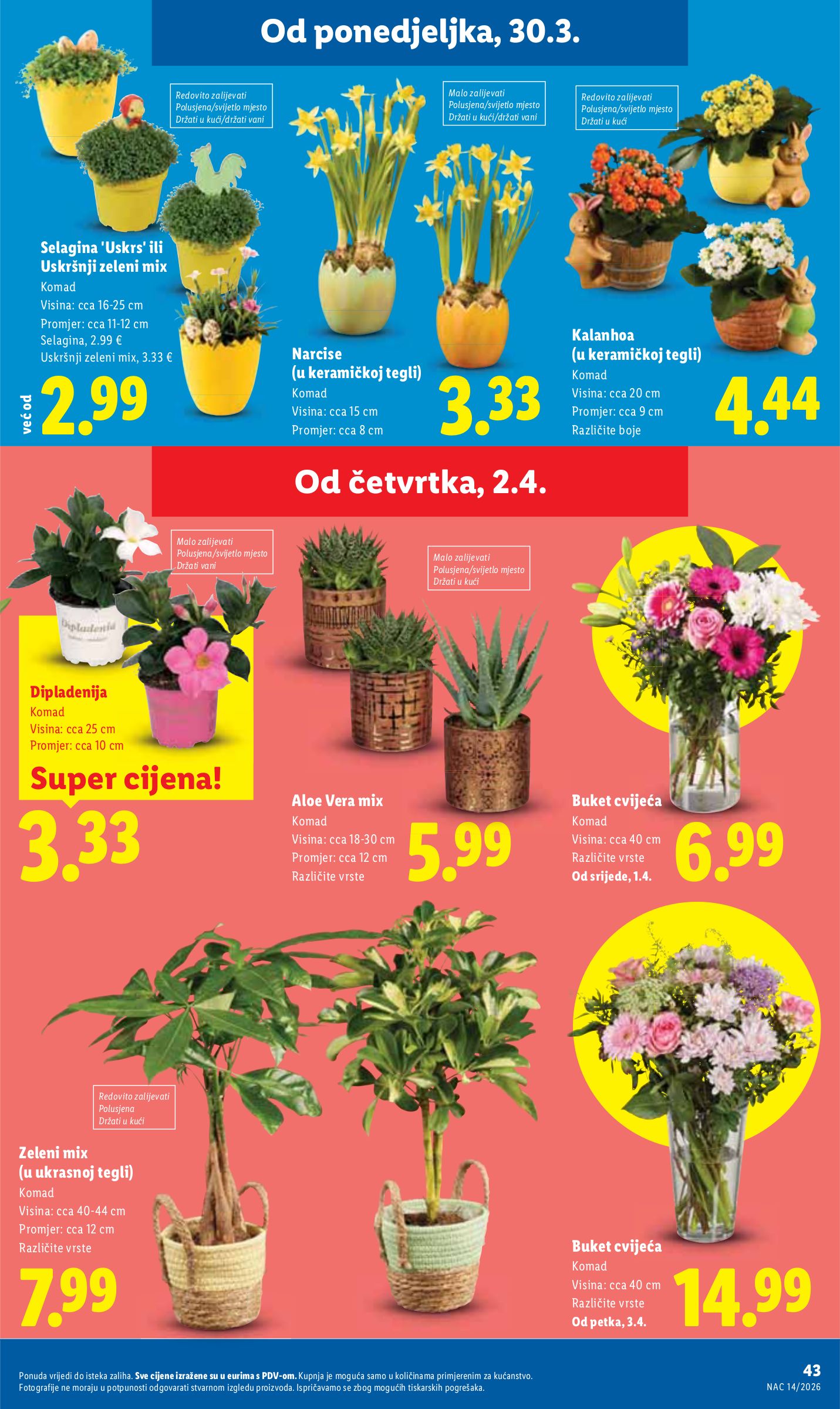 lidl - Prelistajte katalog Lidl, vrijedi od 30.03.2026 do 04.04.2026 - page: 43
