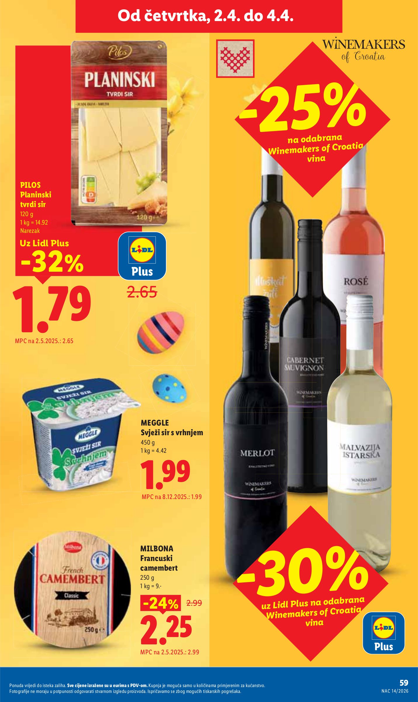 lidl - Prelistajte katalog Lidl, vrijedi od 30.03.2026 do 04.04.2026 - page: 59