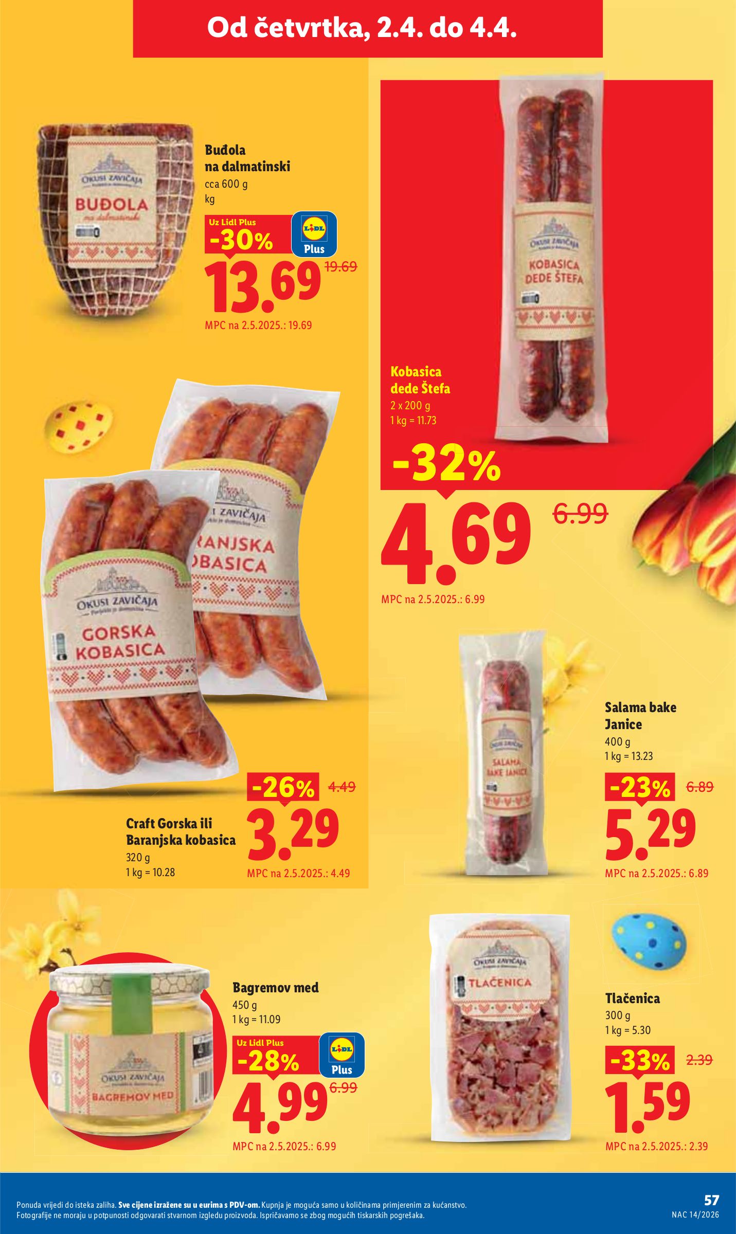 lidl - Prelistajte katalog Lidl, vrijedi od 30.03.2026 do 04.04.2026 - page: 57