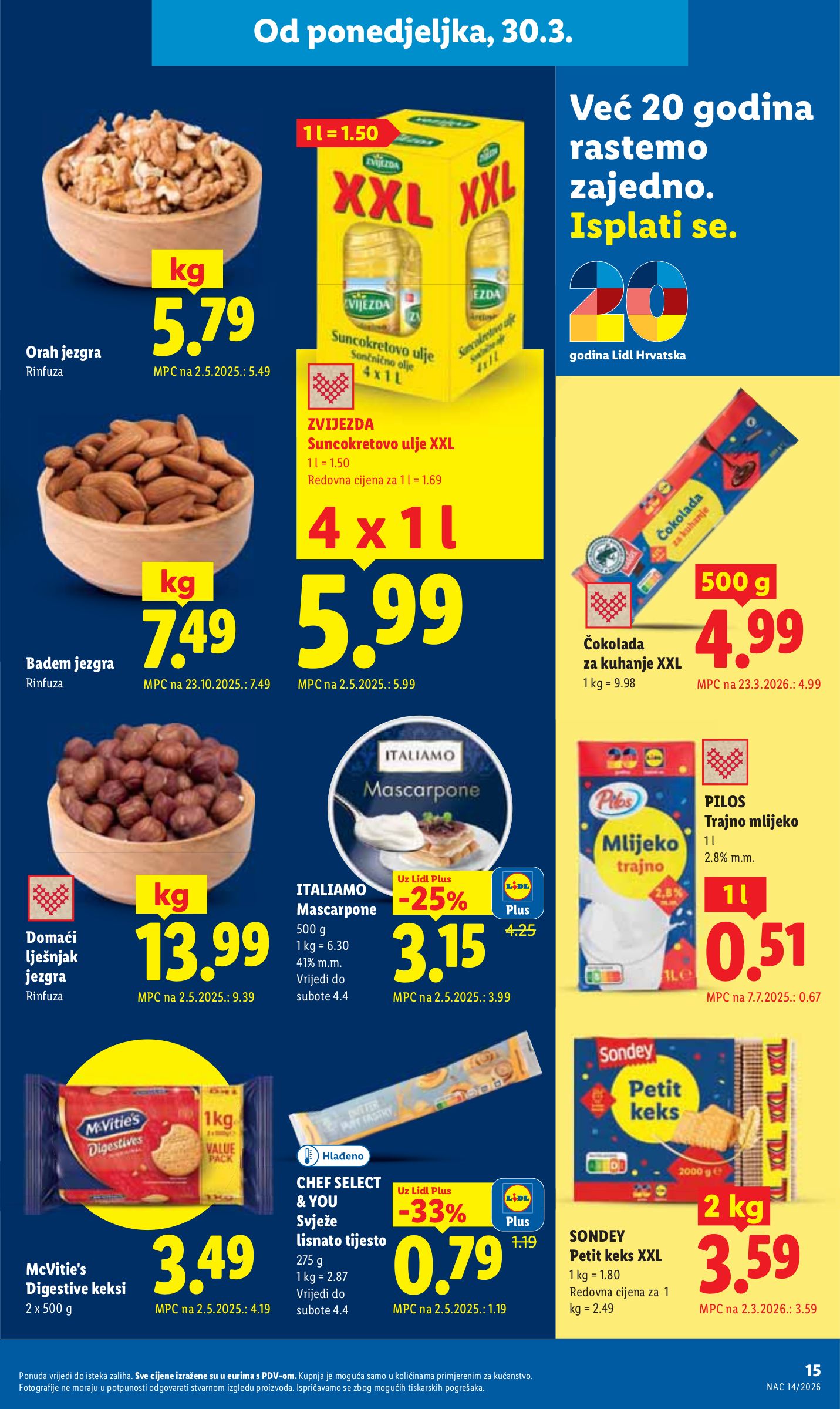lidl - Prelistajte katalog Lidl, vrijedi od 30.03.2026 do 04.04.2026 - page: 15
