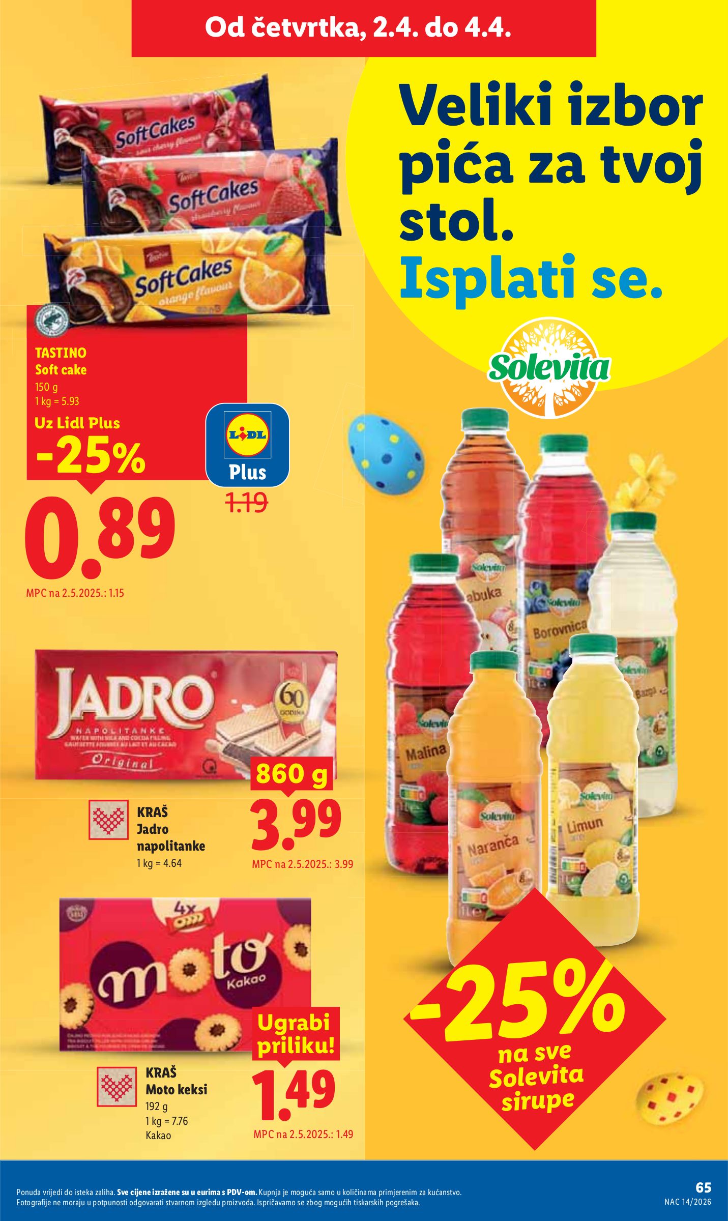 lidl - Prelistajte katalog Lidl, vrijedi od 30.03.2026 do 04.04.2026 - page: 65