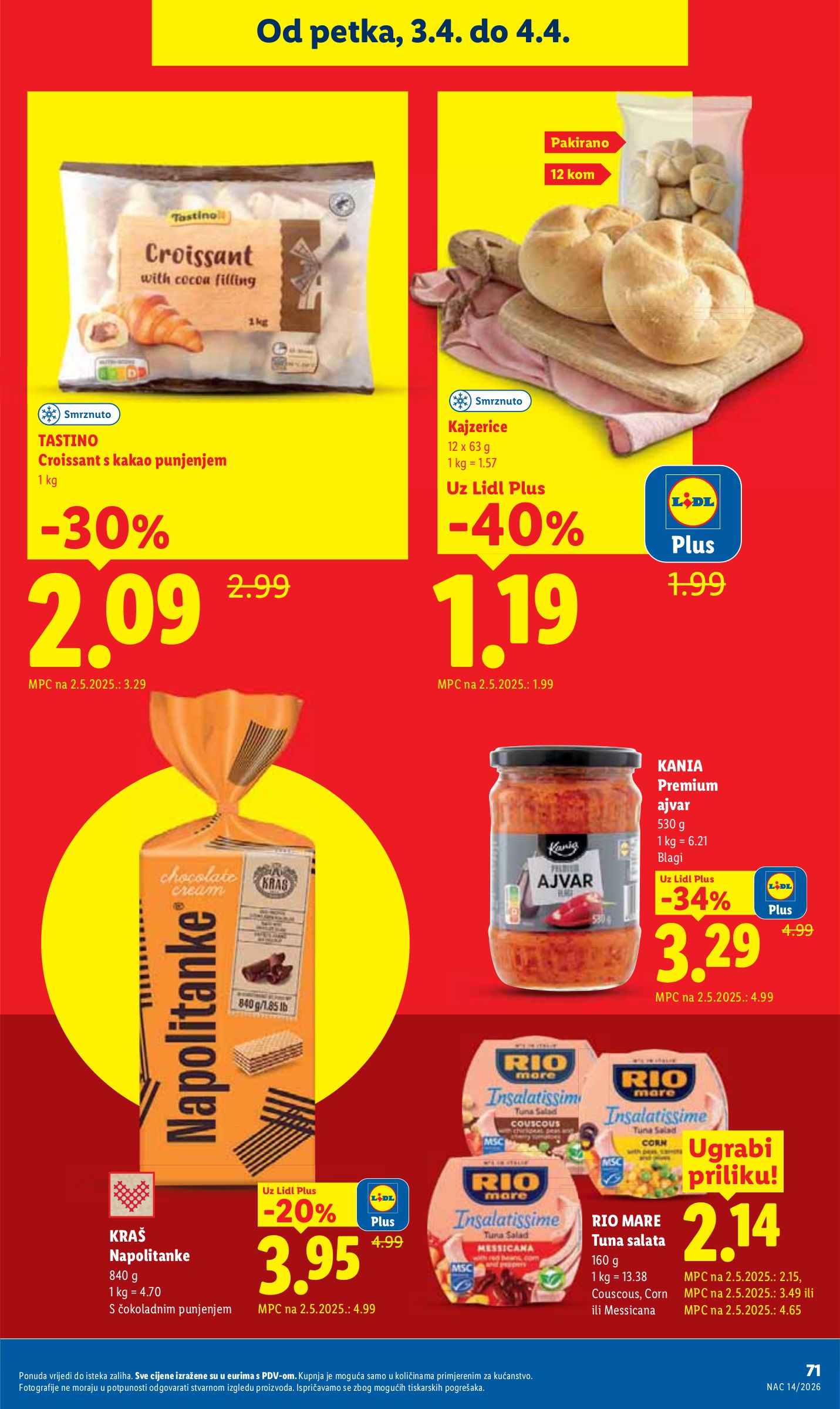 lidl - Prelistajte katalog Lidl, vrijedi od 30.03.2026 do 04.04.2026 - page: 71