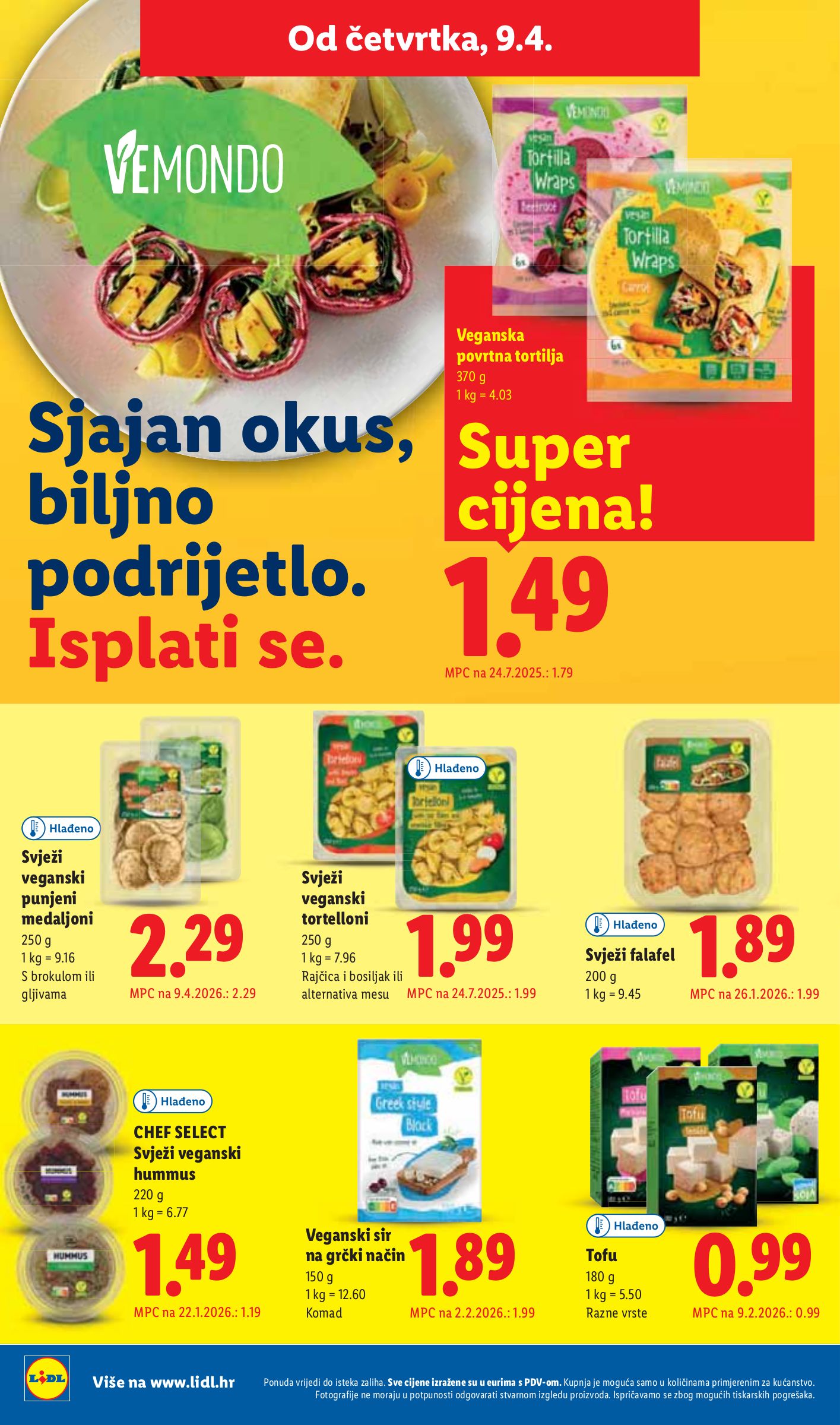 lidl - Aktualni Lidl katalog vrijedi od utorka 07.04.2026 do nedjelje 12.04.2026 - page: 62