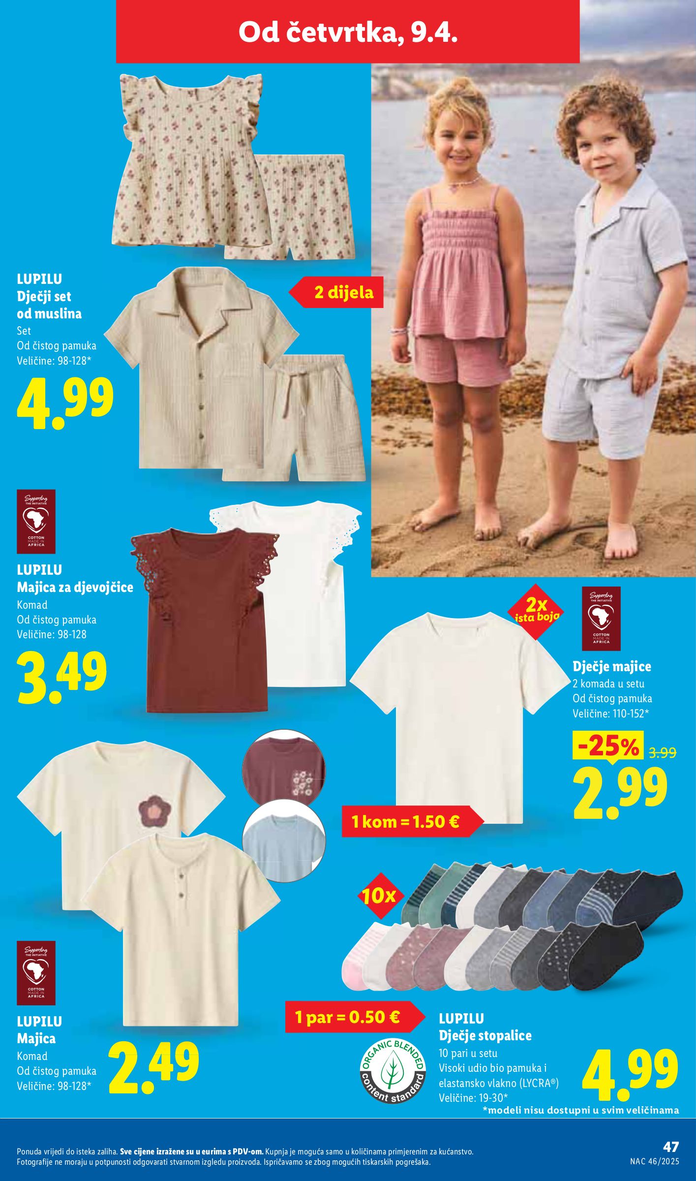 lidl - Aktualni Lidl katalog vrijedi od utorka 07.04.2026 do nedjelje 12.04.2026 - page: 47