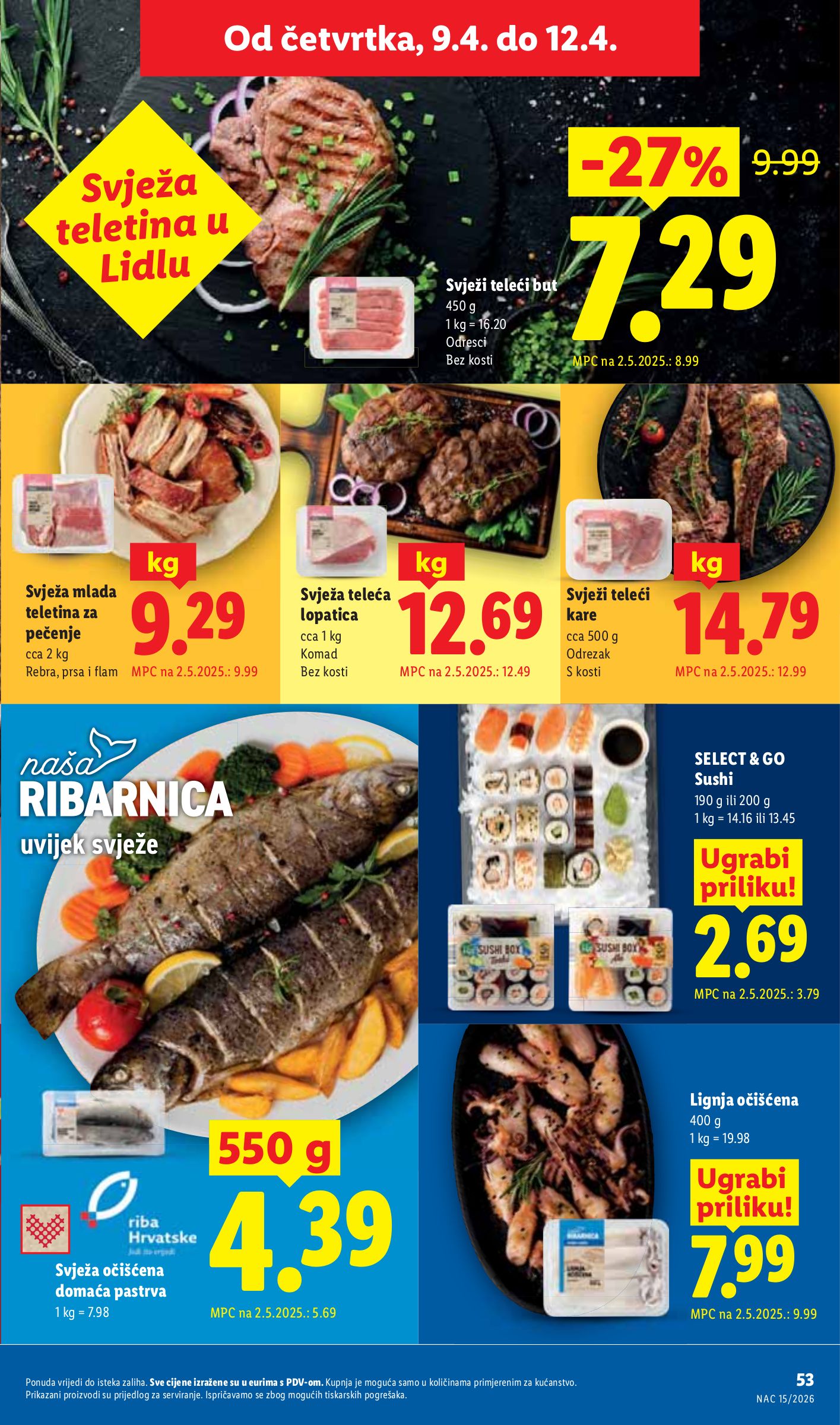 lidl - Aktualni Lidl katalog vrijedi od utorka 07.04.2026 do nedjelje 12.04.2026 - page: 53