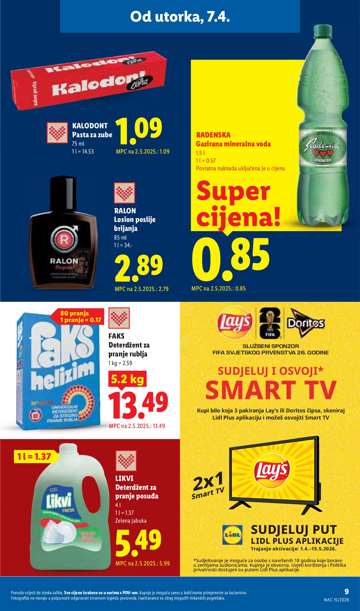 lidl - Aktualni Lidl katalog vrijedi od utorka 07.04.2026 do nedjelje 12.04.2026 - page: 9