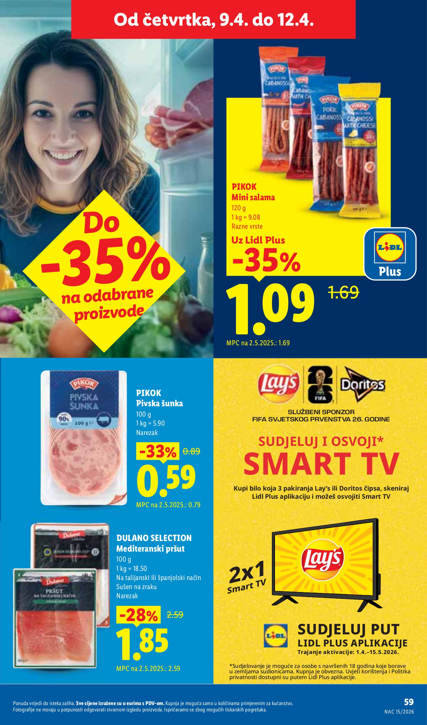 lidl - Aktualni Lidl katalog vrijedi od utorka 07.04.2026 do nedjelje 12.04.2026 - page: 59