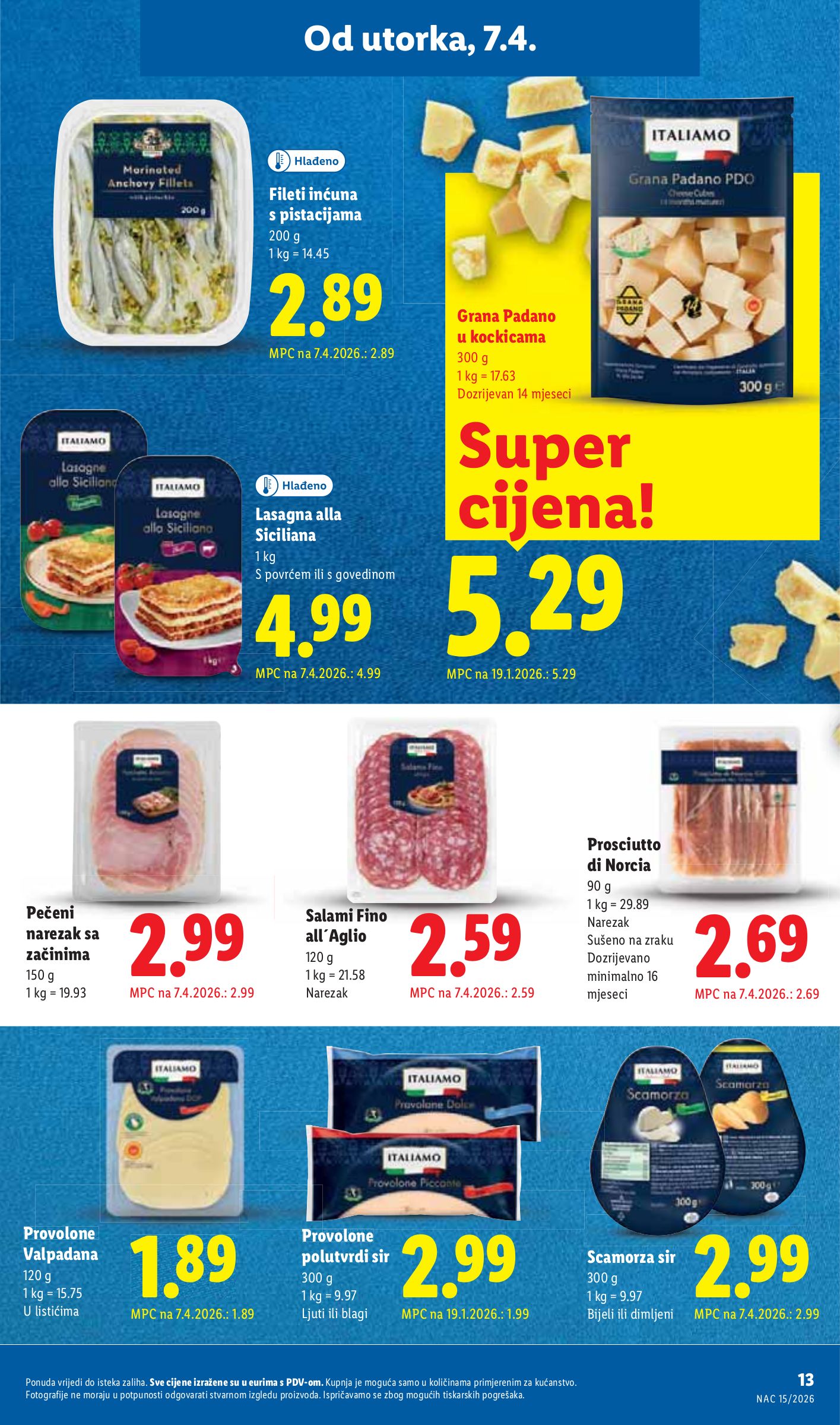 lidl - Aktualni Lidl katalog vrijedi od utorka 07.04.2026 do nedjelje 12.04.2026 - page: 13