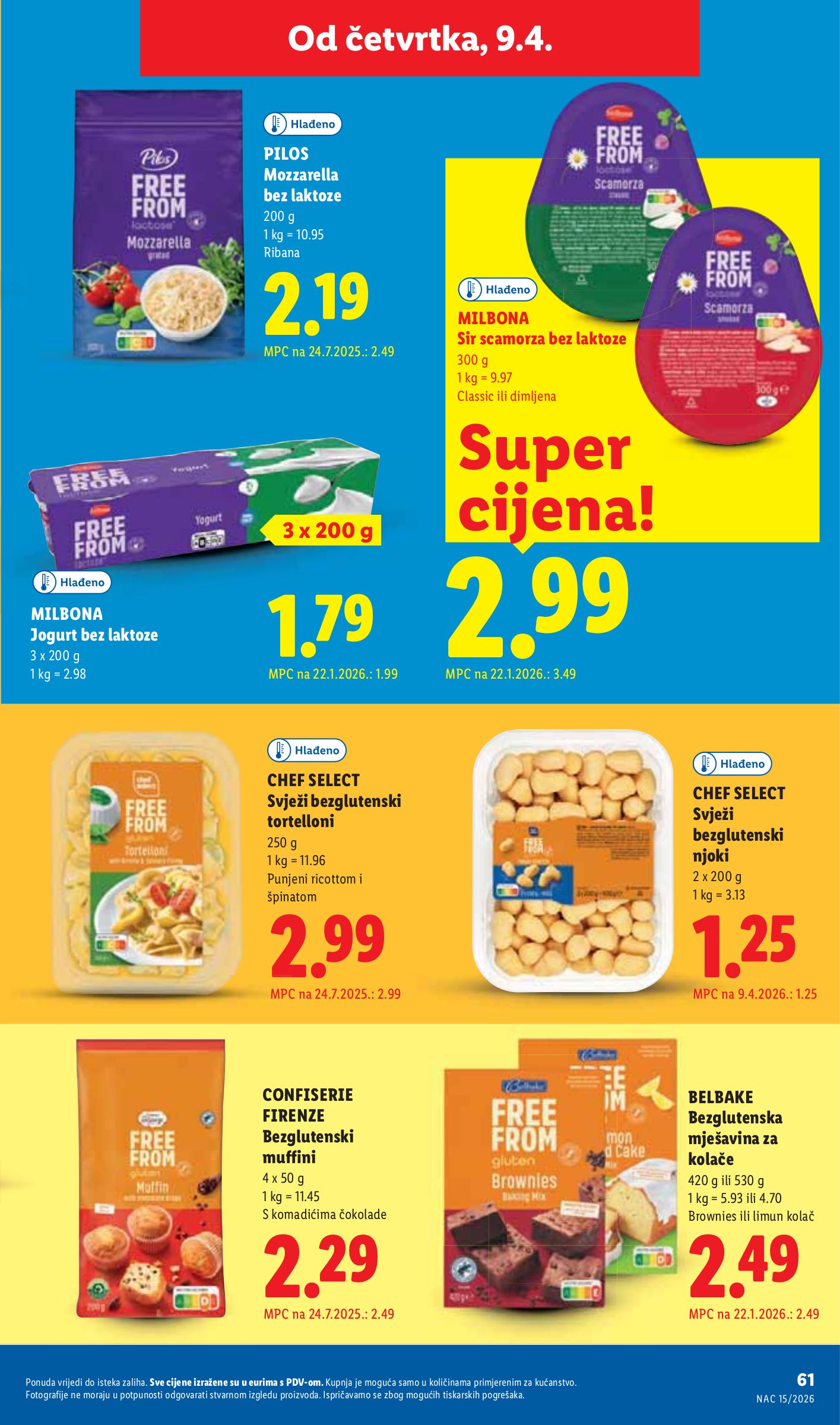 lidl - Aktualni Lidl katalog vrijedi od utorka 07.04.2026 do nedjelje 12.04.2026 - page: 61