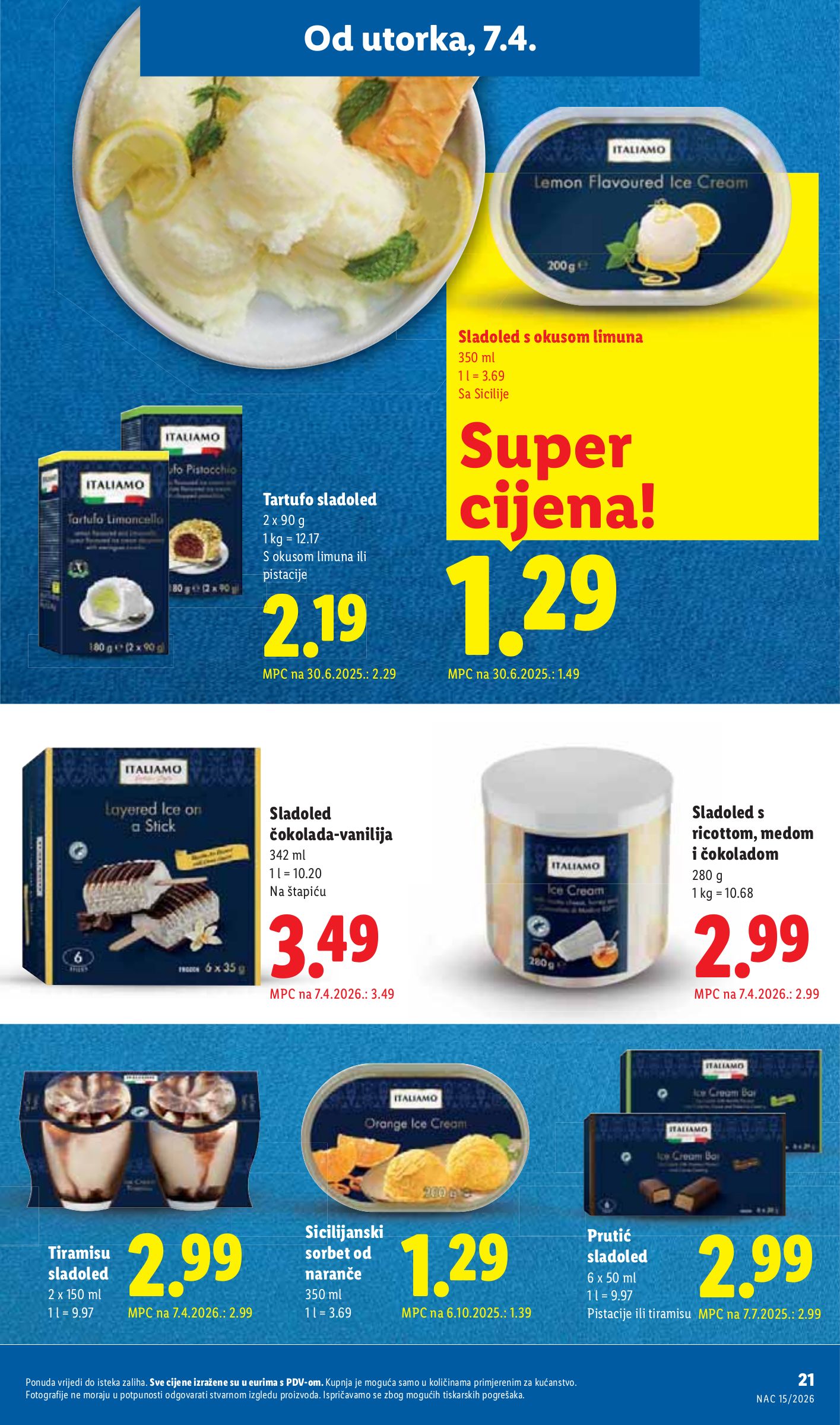 lidl - Aktualni Lidl katalog vrijedi od utorka 07.04.2026 do nedjelje 12.04.2026 - page: 21
