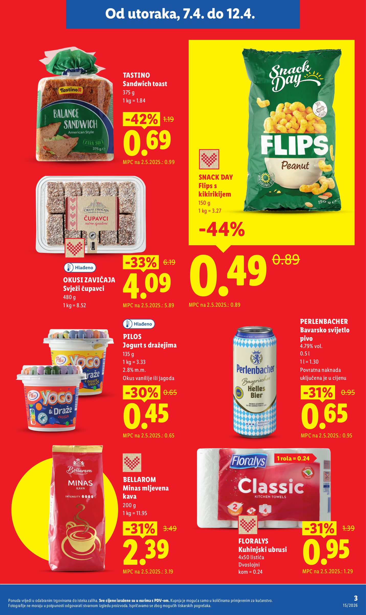 lidl - Aktualni Lidl - Super ponuda katalog vrijedi od utorka 07.04.2026 do nedjelje 12.04.2026 - page: 3