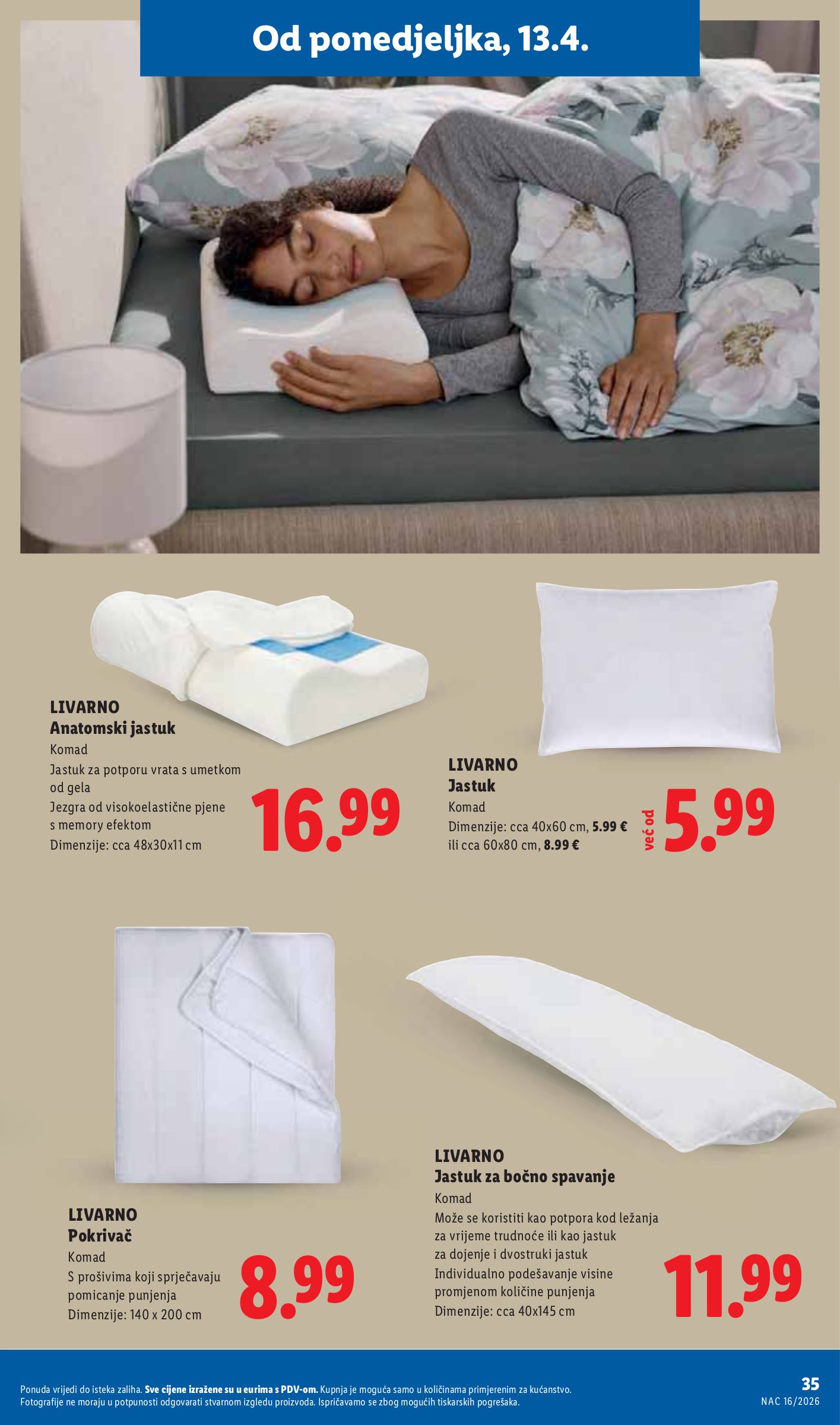 lidl - Lidl letak za sljedeći tjedan od ponedjeljka 13.04.2026 do nedjelje 19.04.2026 - page: 35